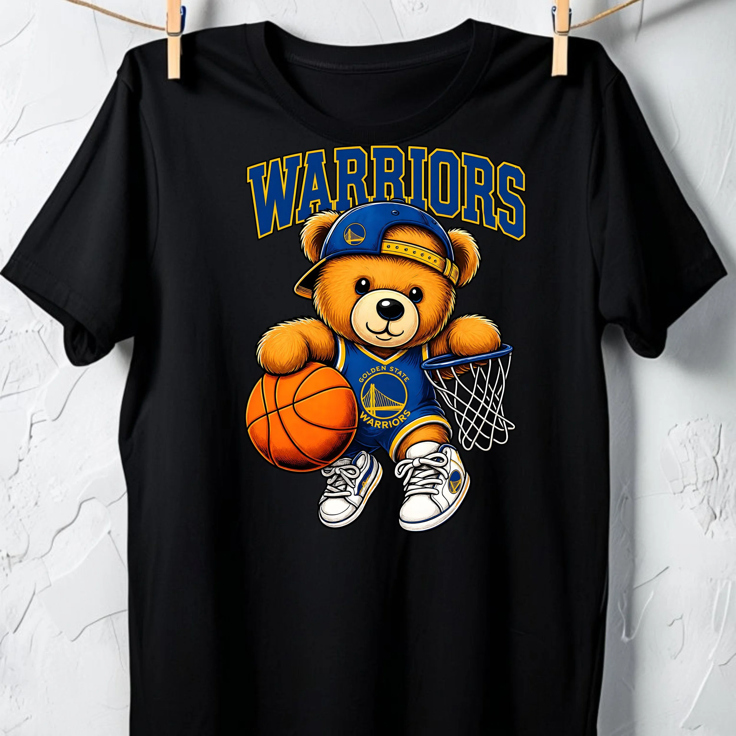 TEAM SPIRIT BEAR T SHIRT - WARRIORS