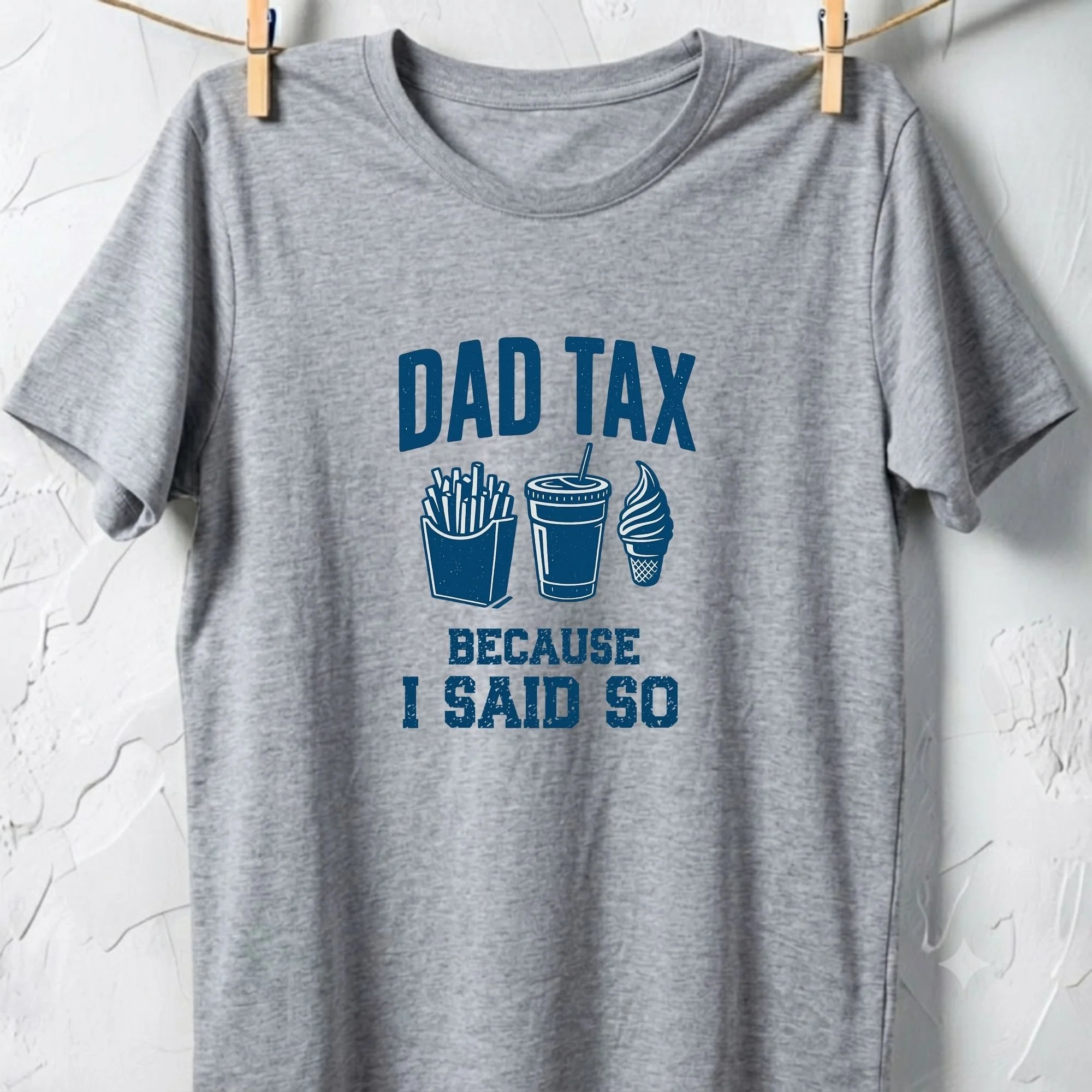Dad Tax – Funny Fatherhood Graphic Unisex Tee