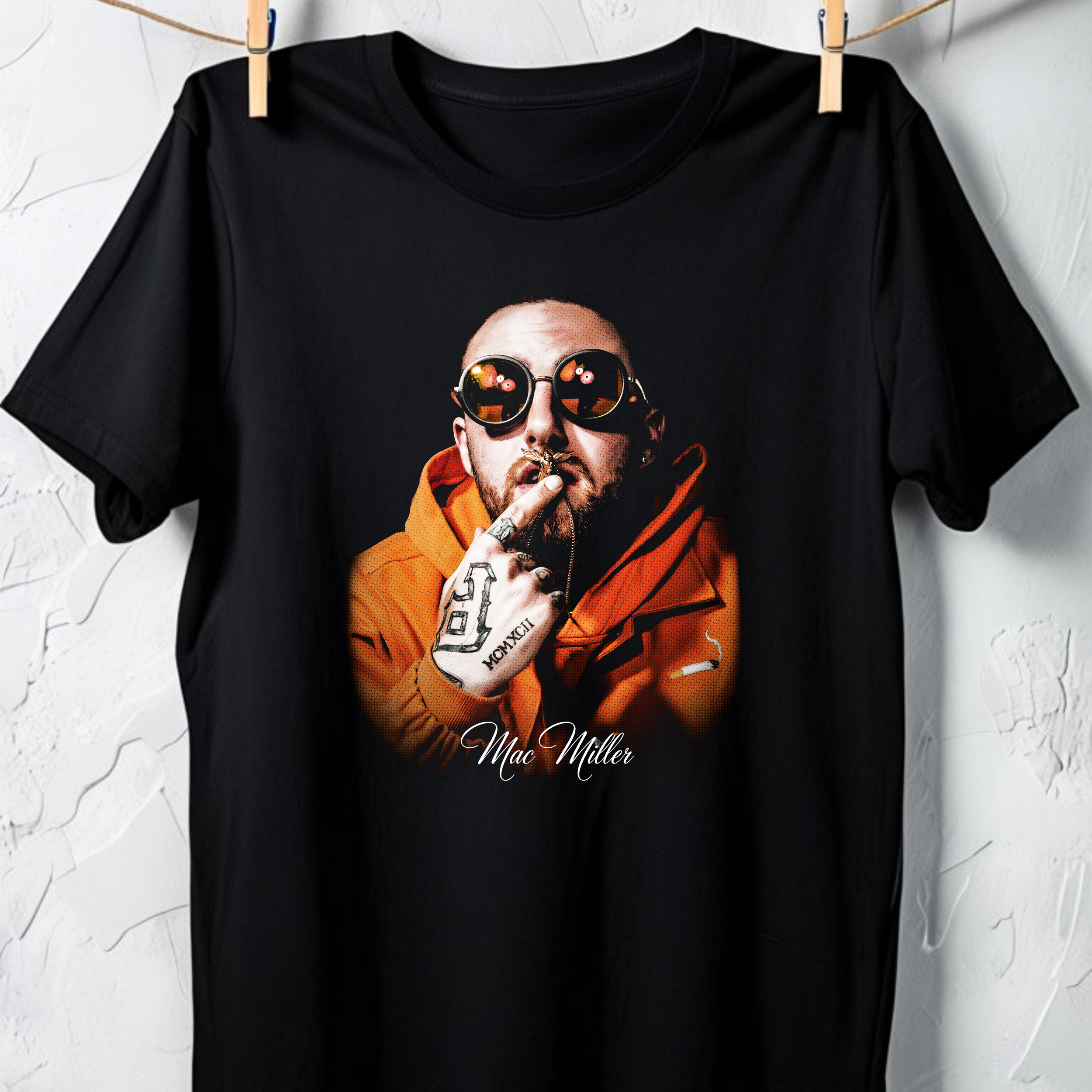 Mac Miller – Iconic Portrait Graphic Unisex Tee