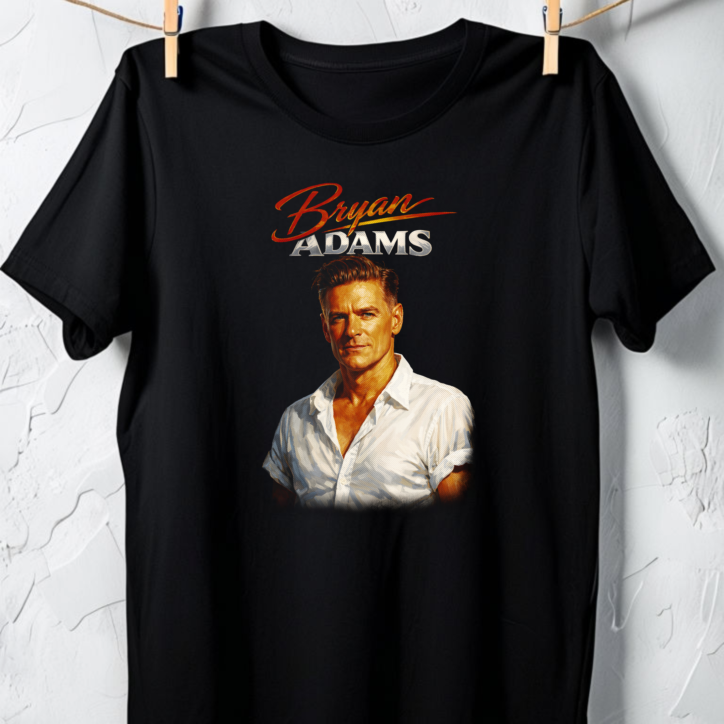 Bryan Adams – Classic Rock Legend Graphic Unisex Tee