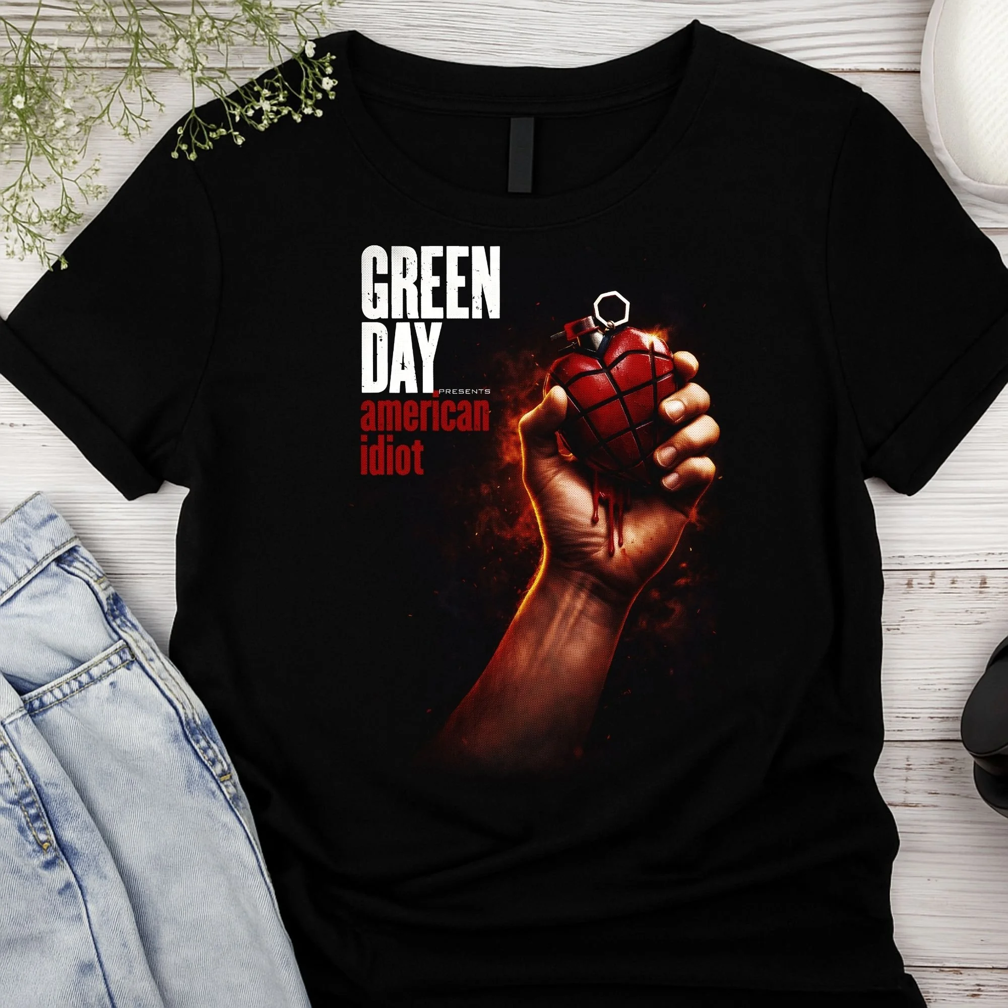 Green Day – American Idiot Graphic Unisex Tee