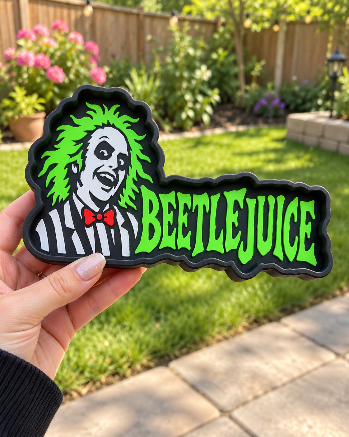 Beetlejuice Neon Garden Trinket Tray.png