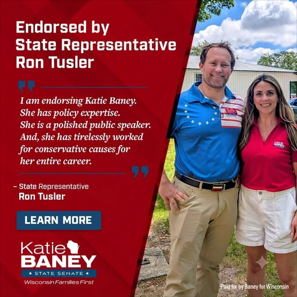 Endorsement: State Representative Ron Tusler