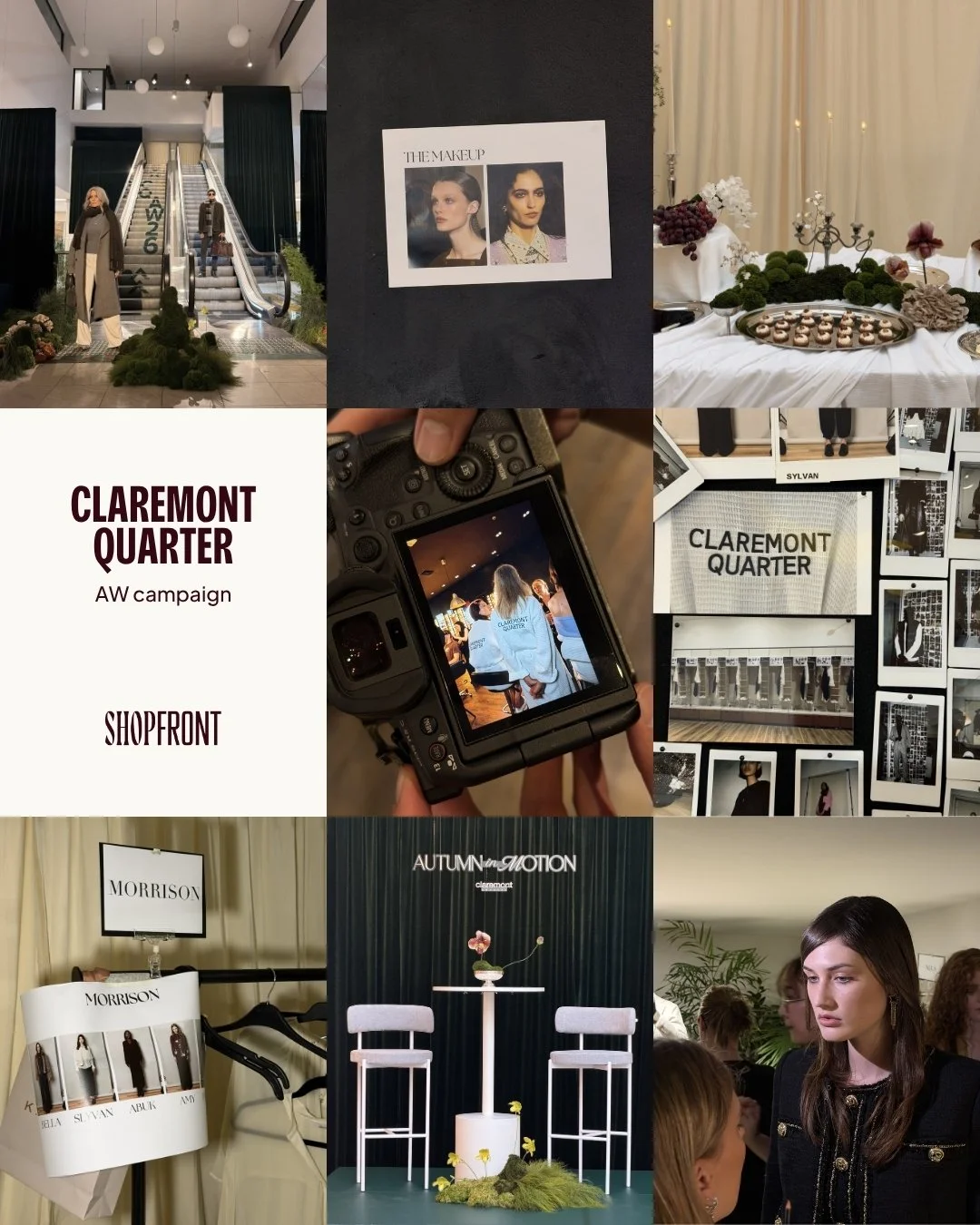 @claremontquarter AW campaign 🤎 

We led content strategy and execution across socials, from pre-promote hype content and live event coverage through to reels and carousels across the campaign. 

A full-funnel content rollout designed to build hype,