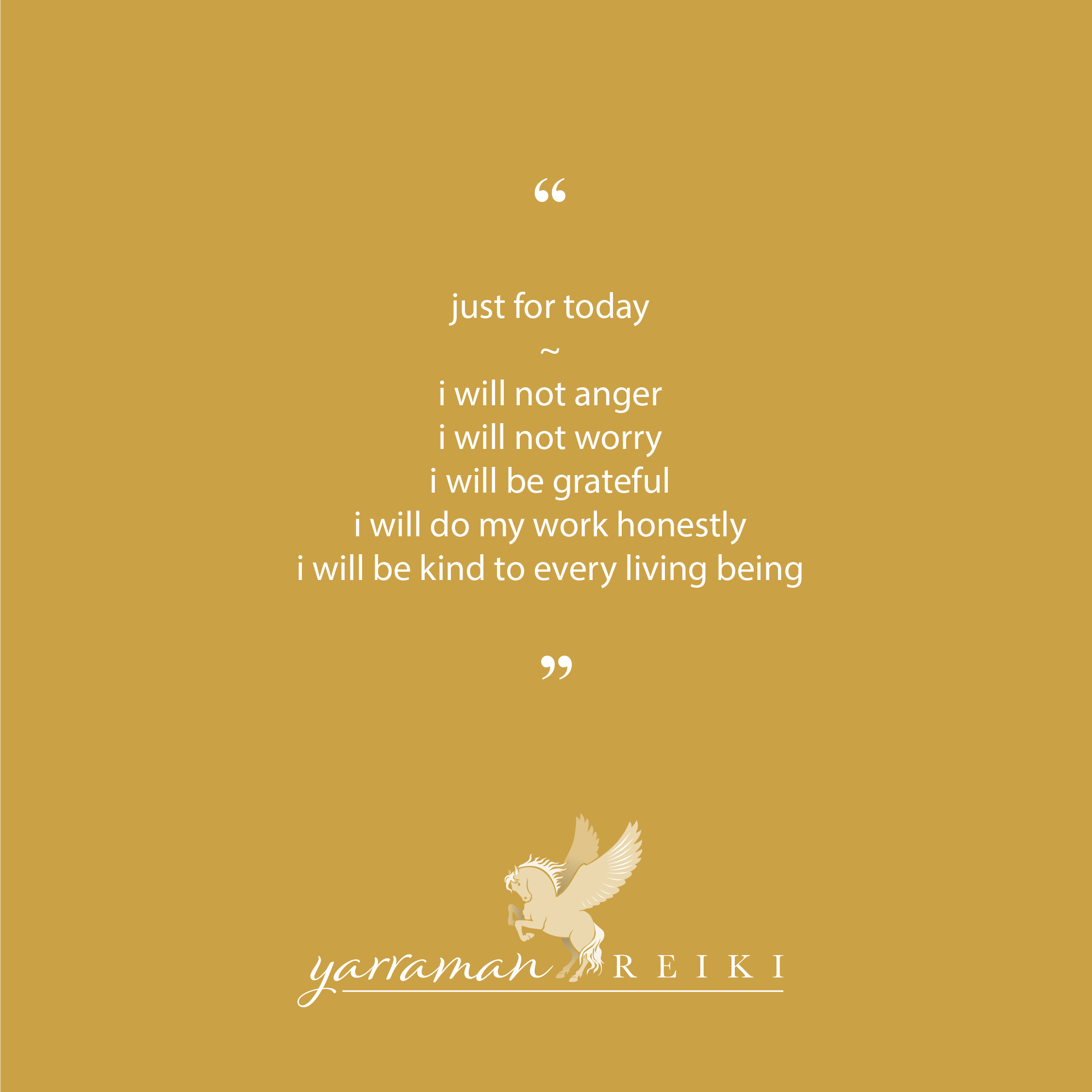 Reiki Precepts