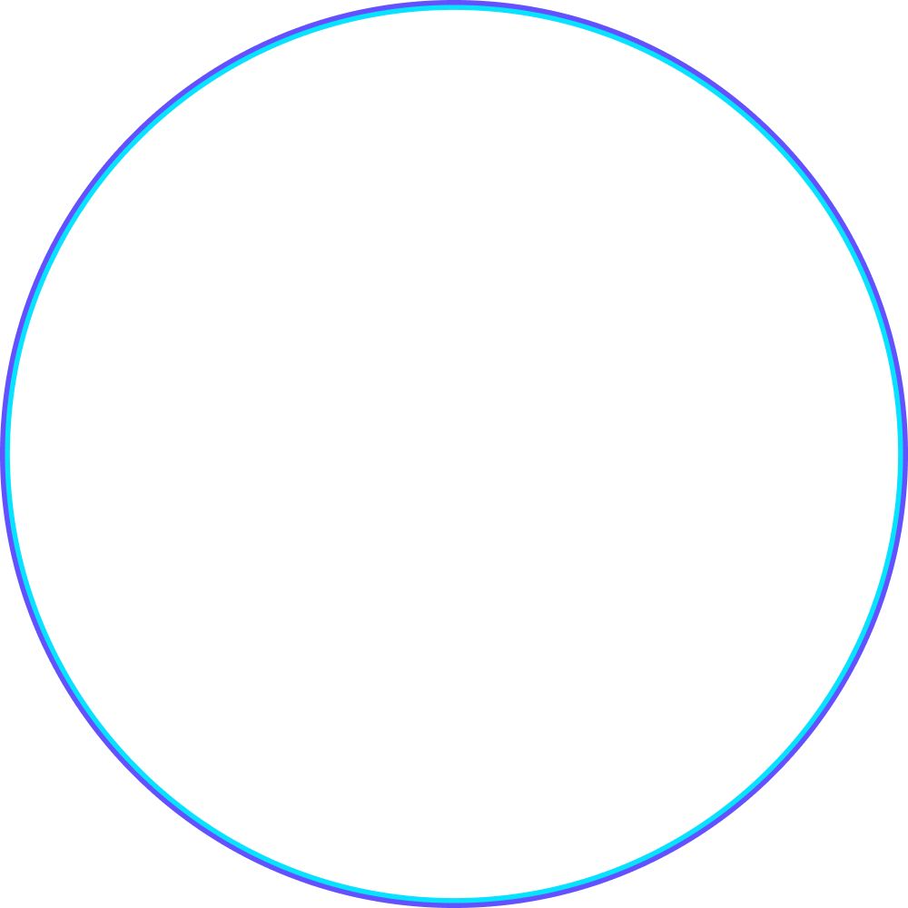 A neon lit outline of a circle with a stylized foil wrapped chocolate candy in the center.