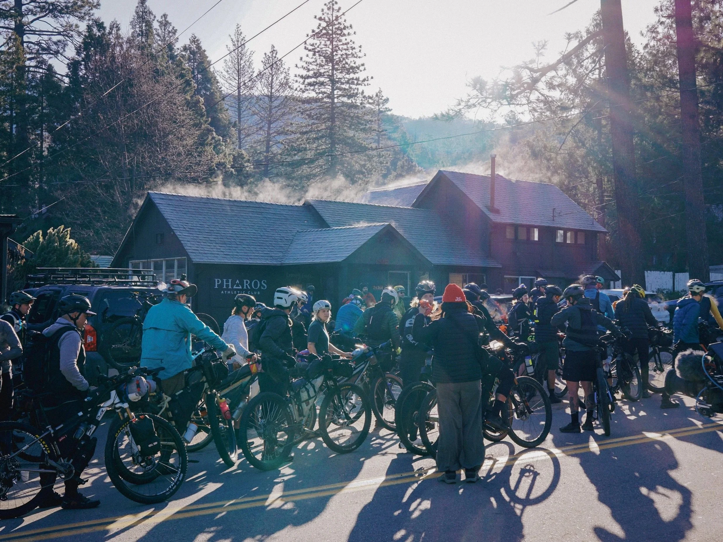 bicycle group ride start