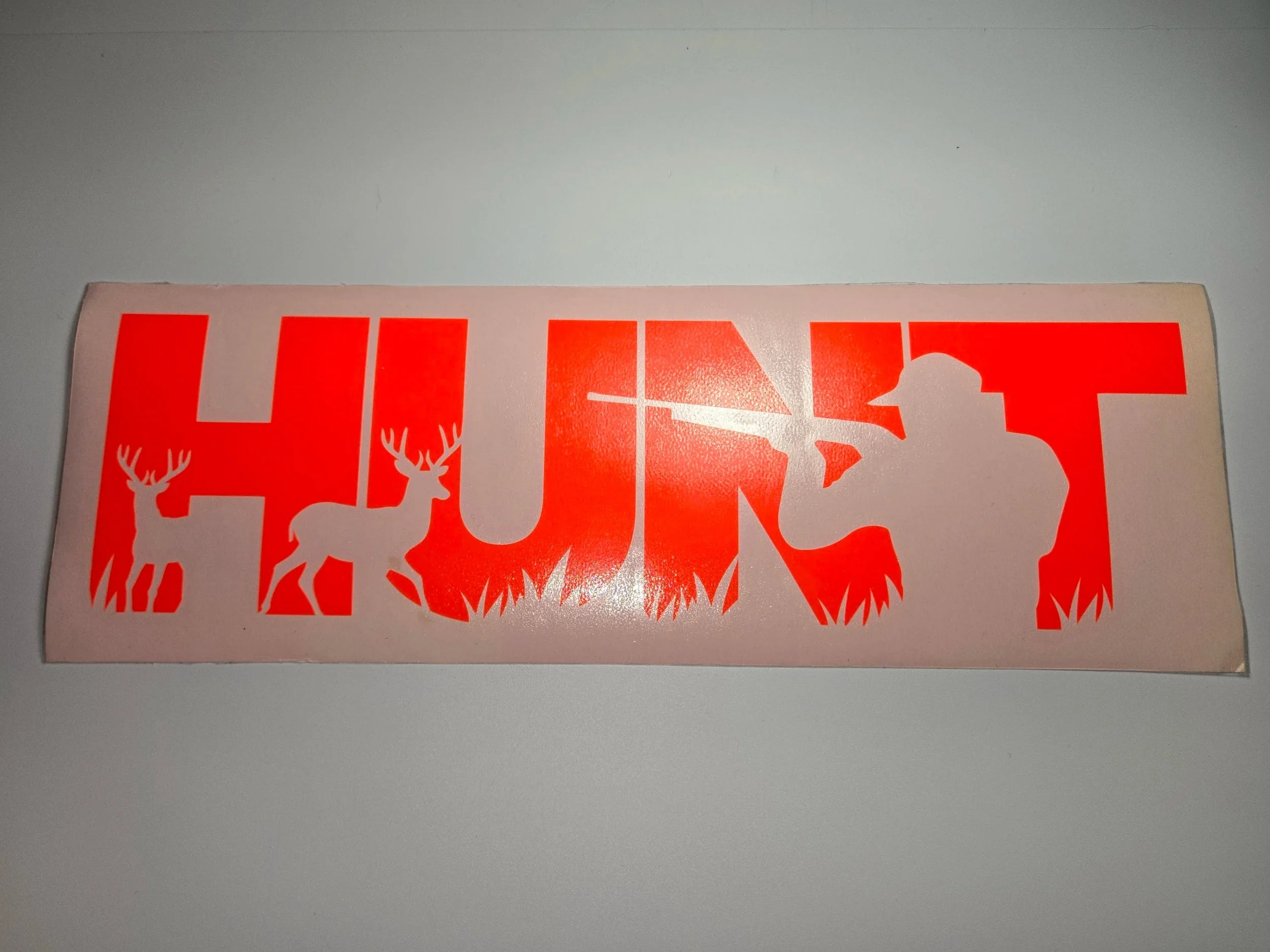 11.5" 'HUNT' Deer Hunting Decal
