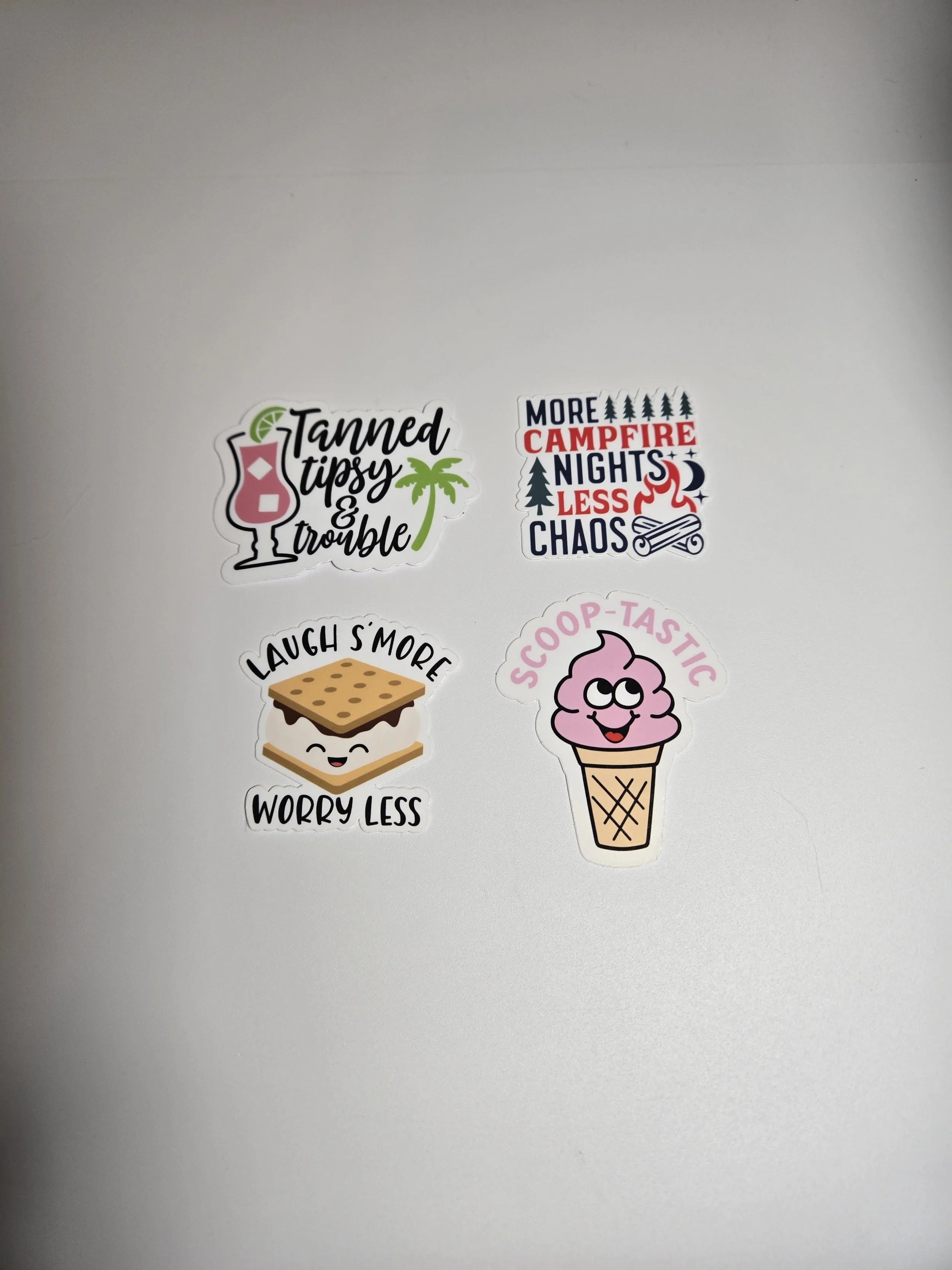Summer Nights 2026 Sticker 4-Pack