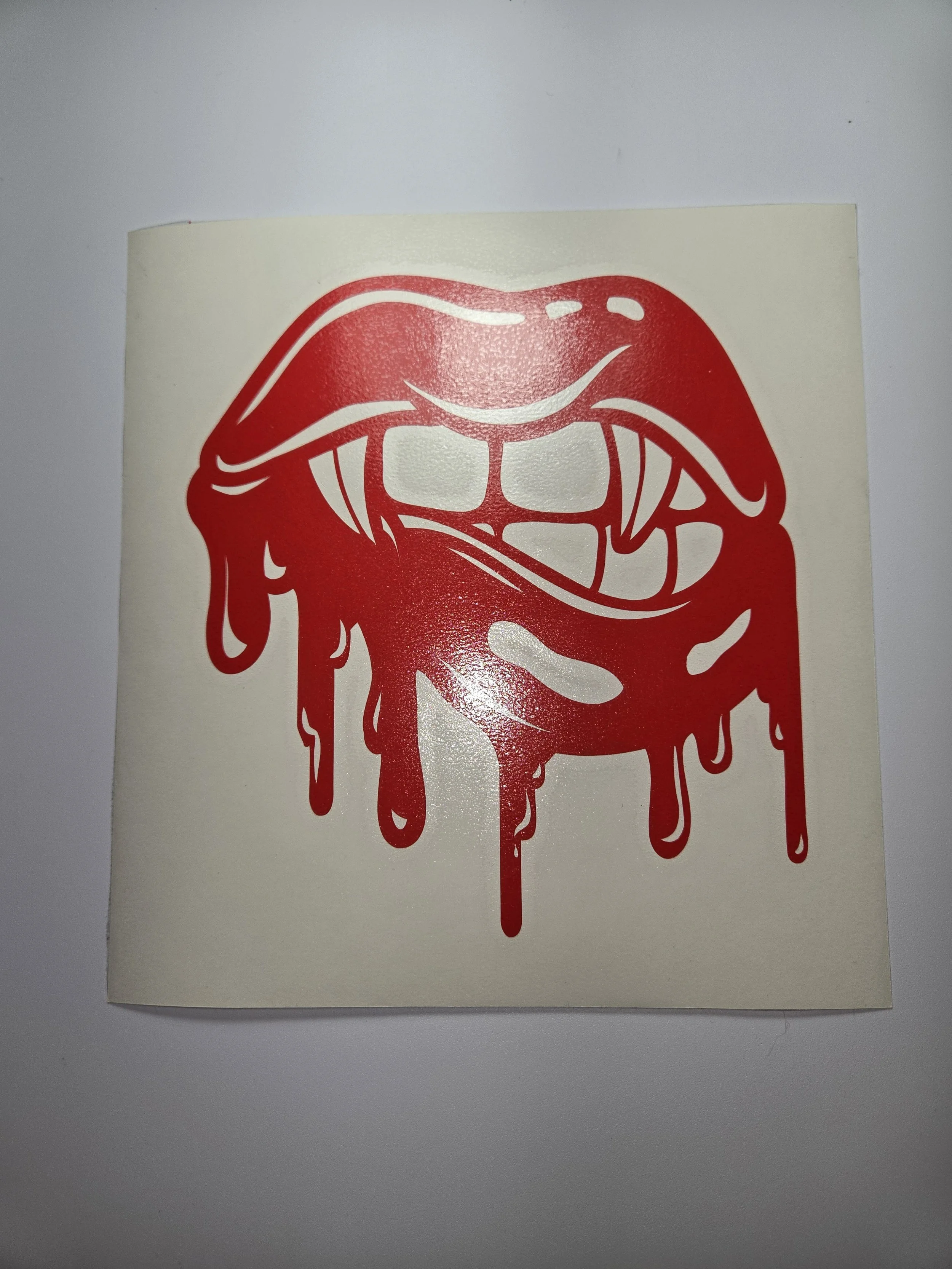 6" Love Bites Decal