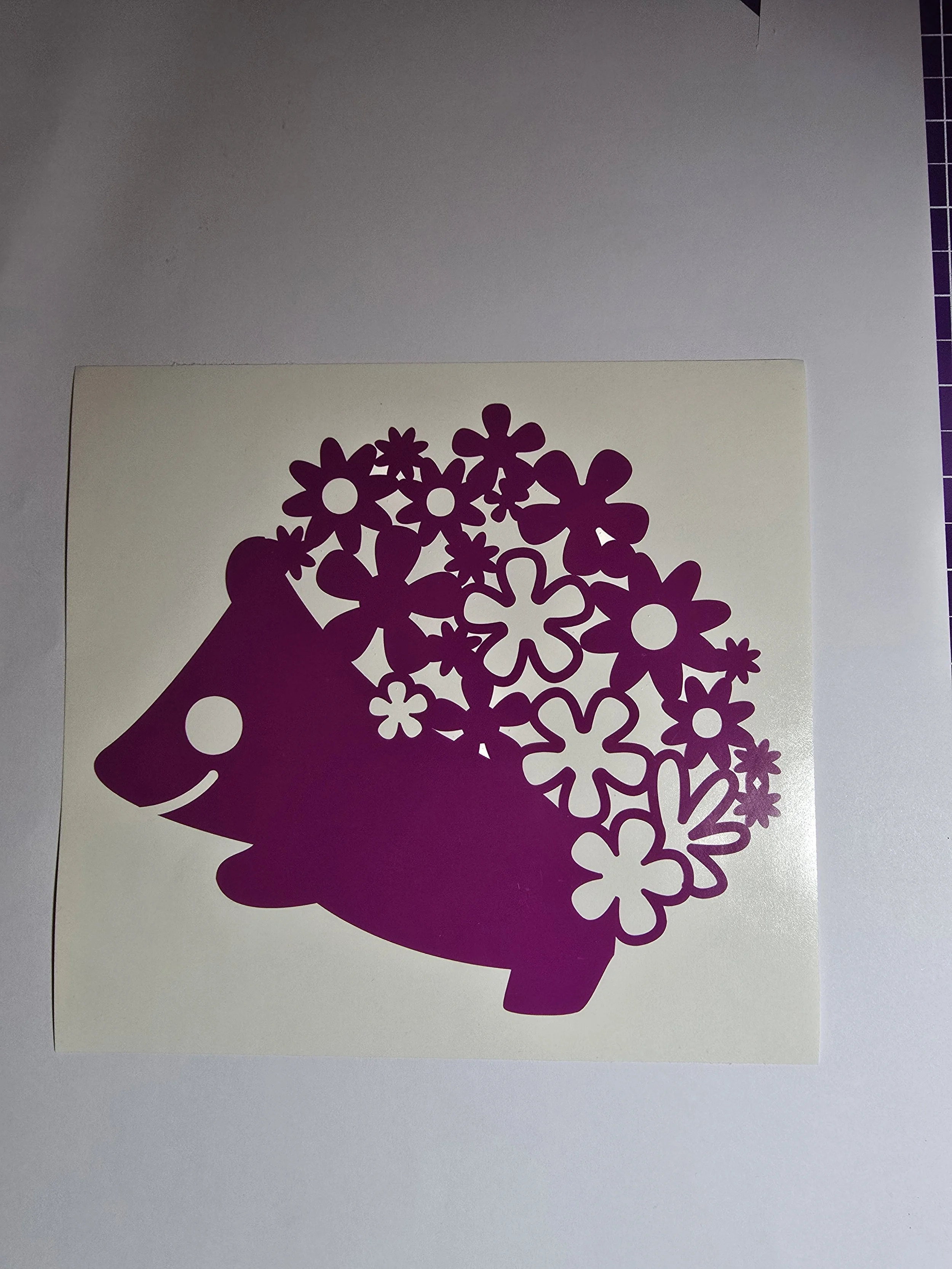 8" 'Flower' the Hedgehog