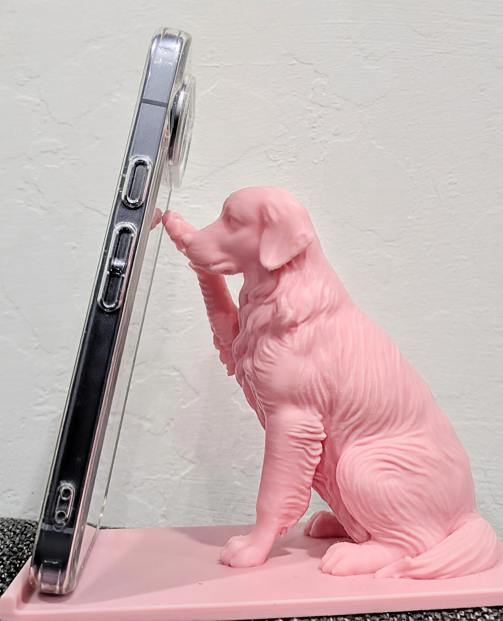 Golden Retriever Dog Phone Stand