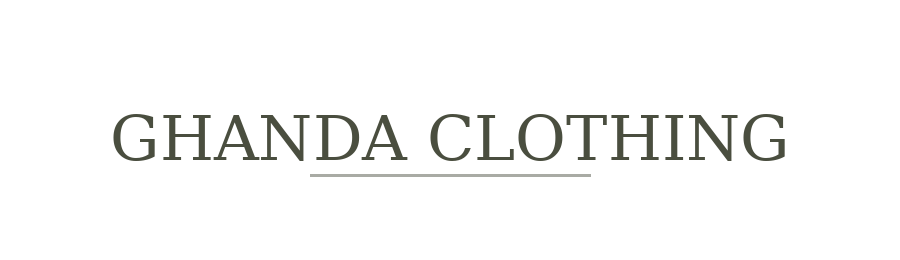 Ghanda Clothing logo with text