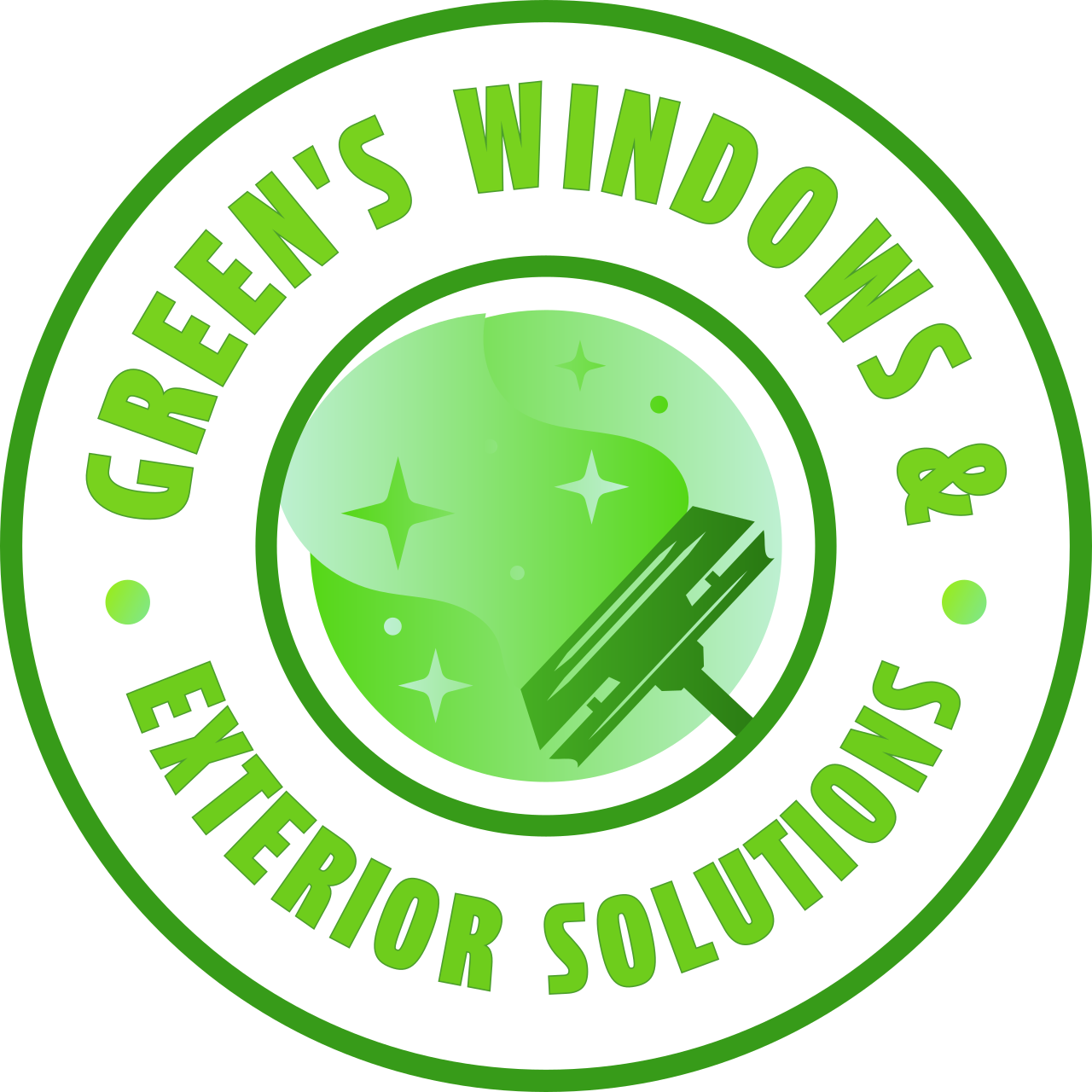 Green's Windows &amp; Exterior Solutions Logo