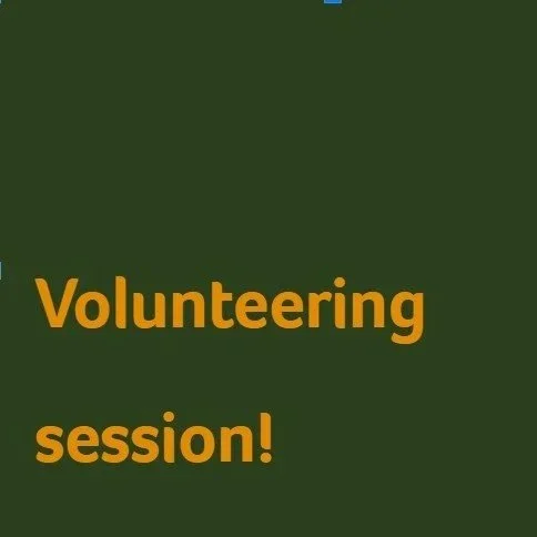 Volunteering session!