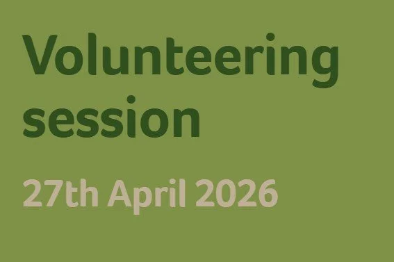 Volunteering session, 27th April 2026