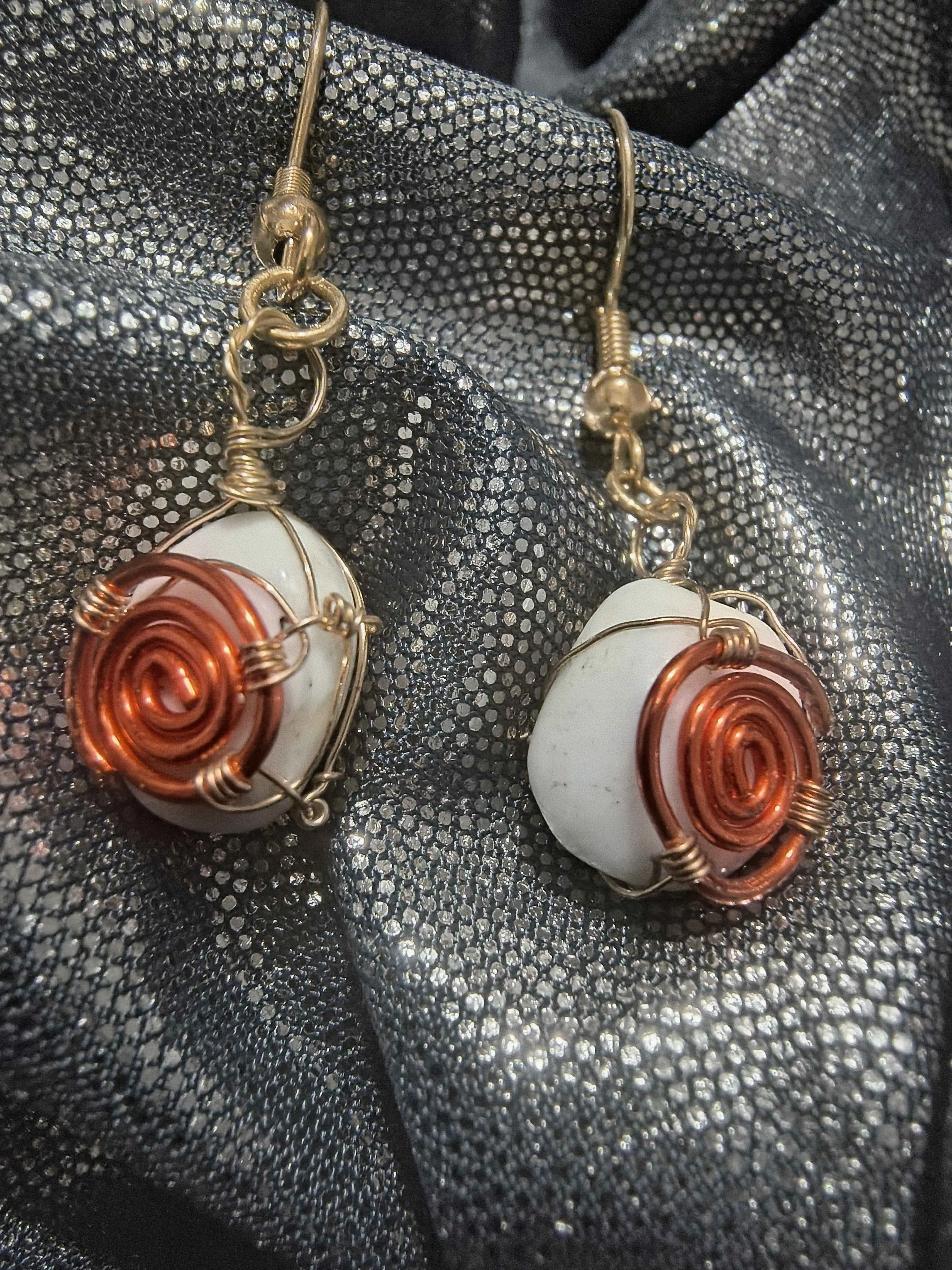 Fire Elemental Ear rings
