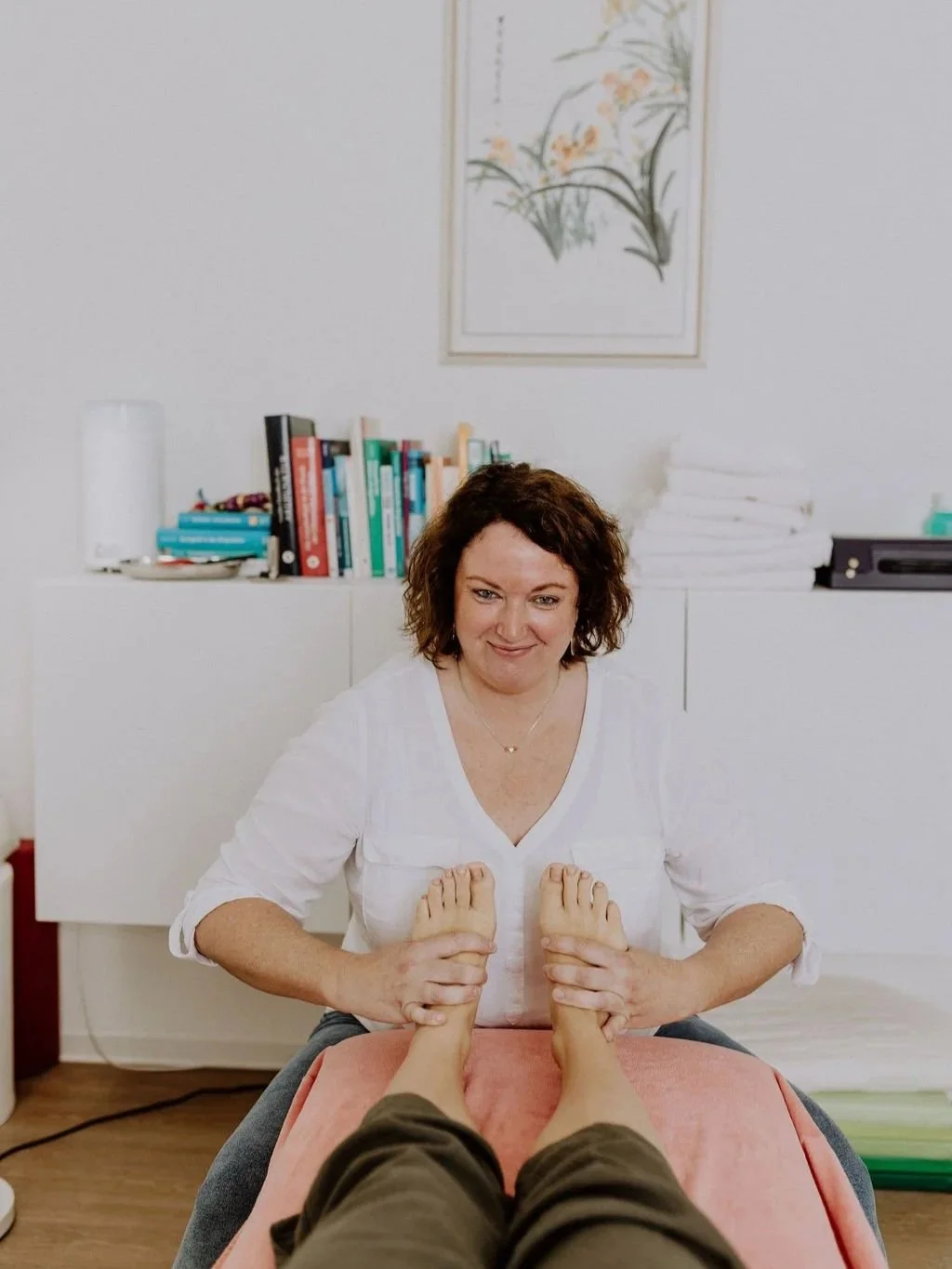 Fußbehandlung bei Osteopathie Köhlert Frankfurt-Sachsenhausen.