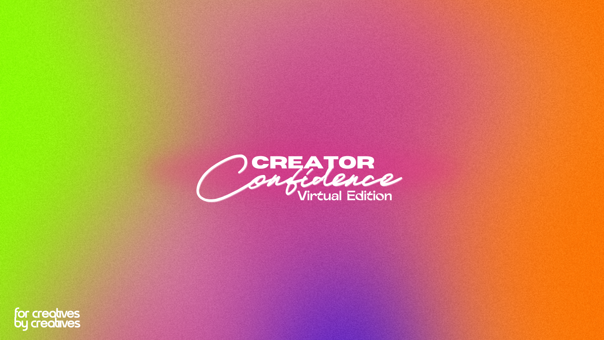 Creator Confidence Series: Part 1