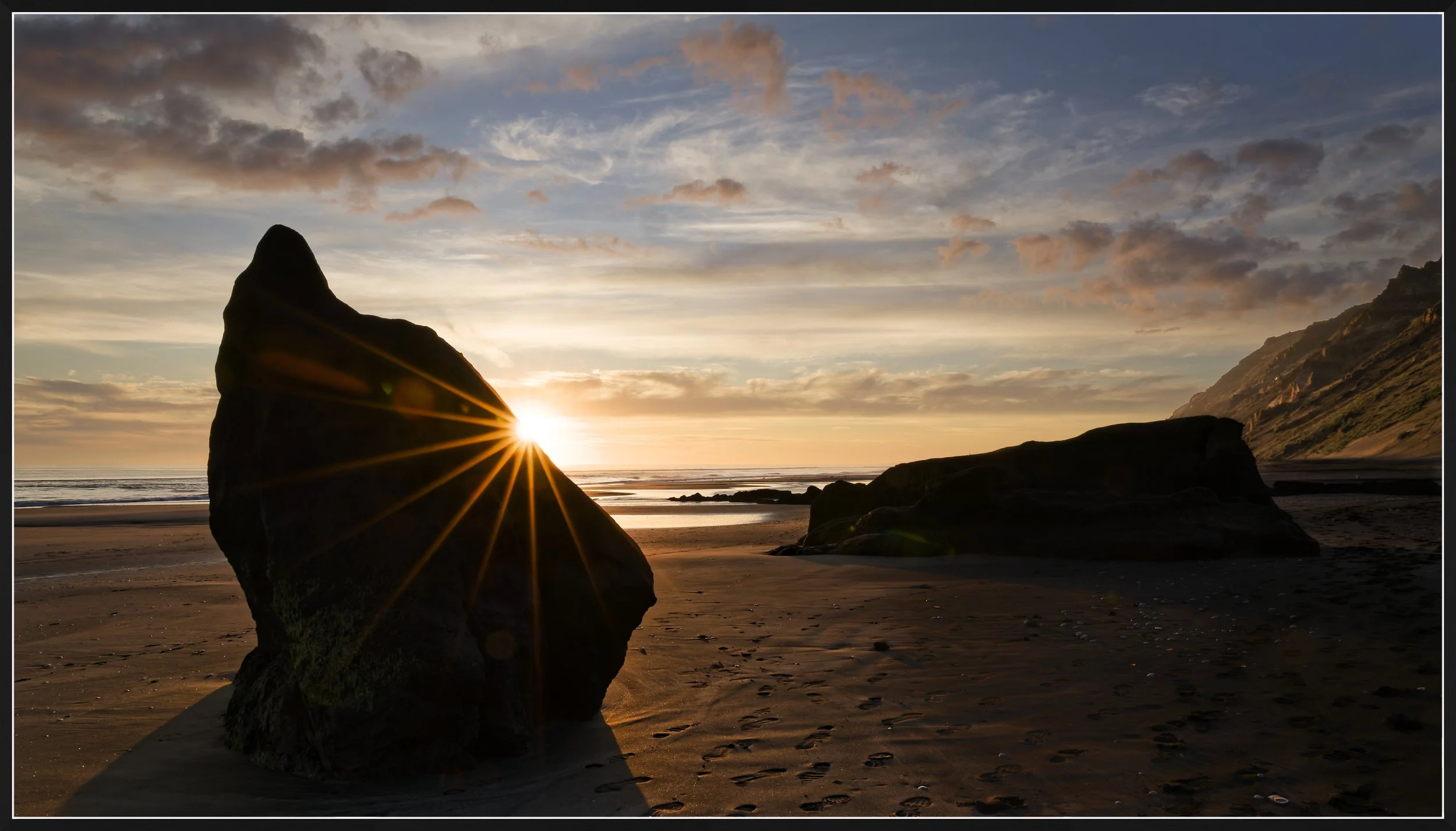 Sunburst at Hamiltons Gap
