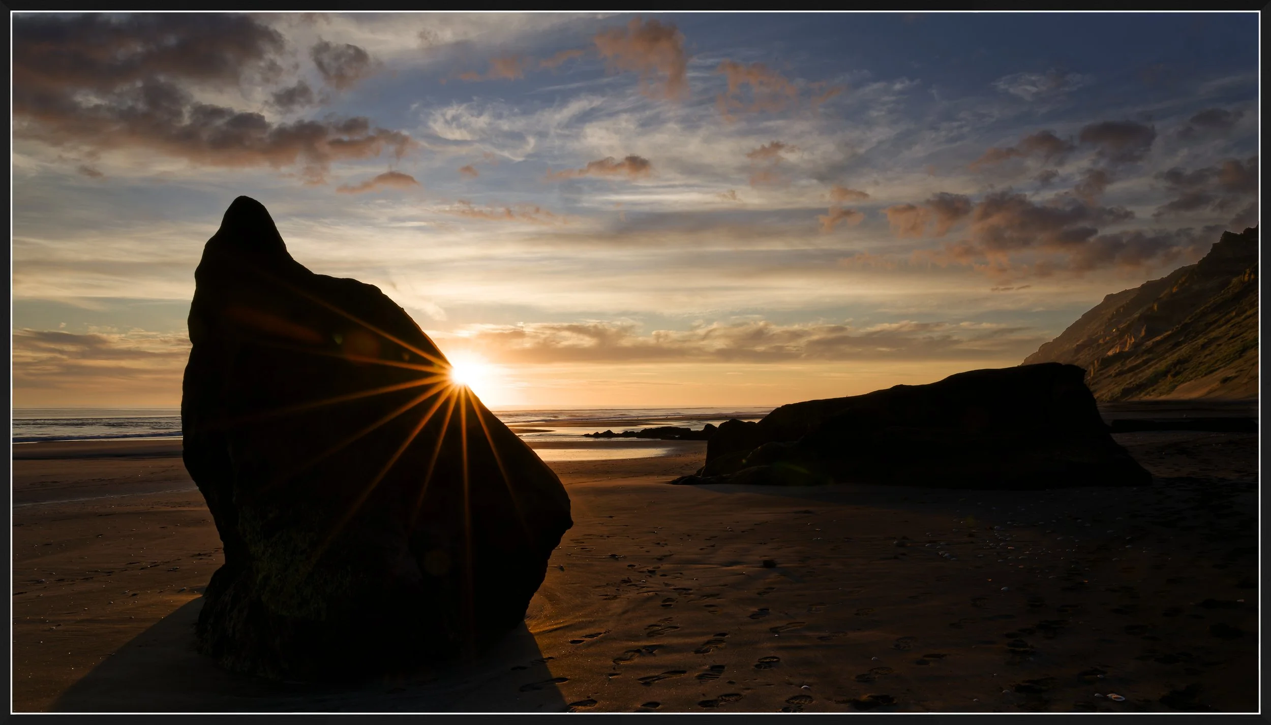 Sunburst at
 Hamiltons Gap