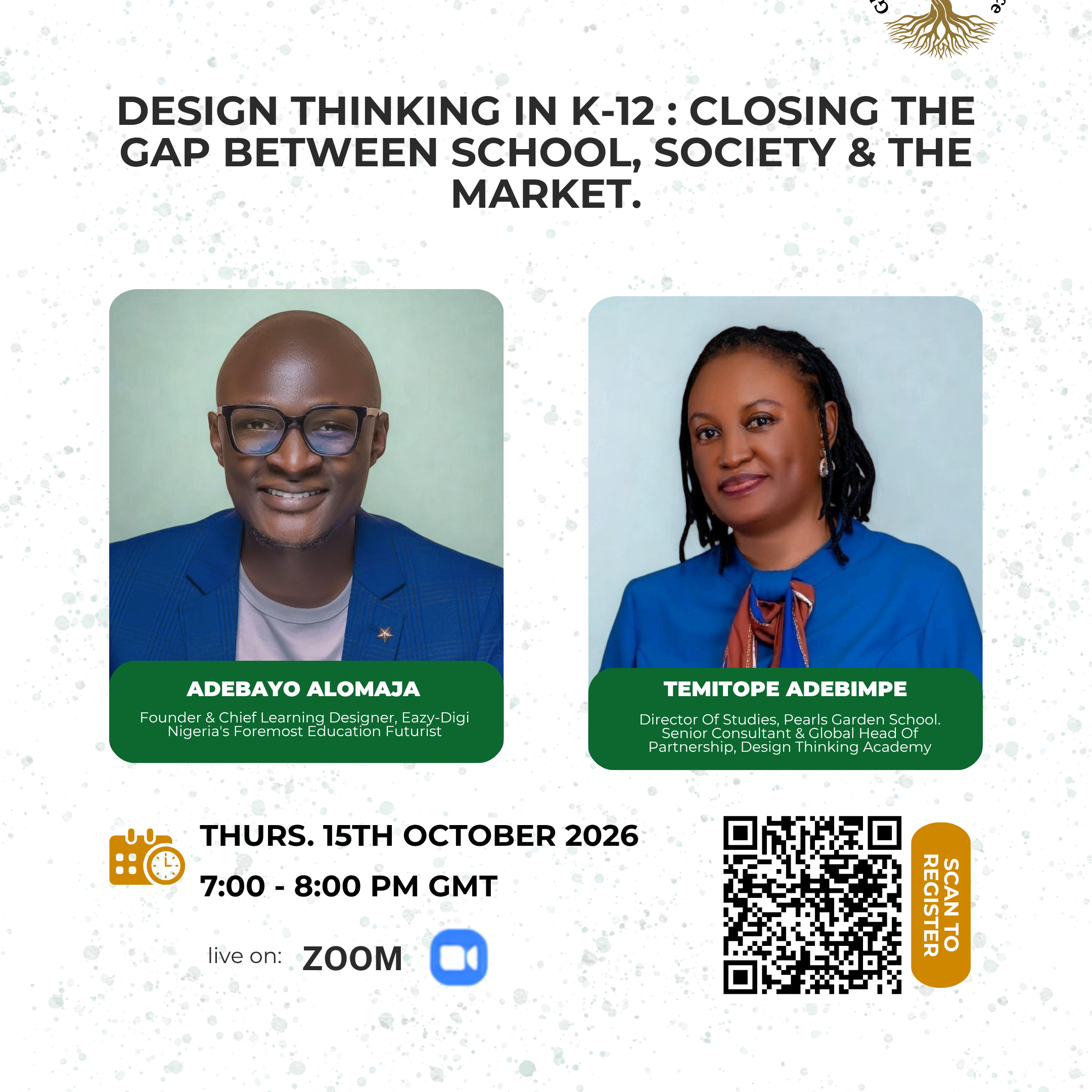 Design Thinking In K-12 : Closing The Gap Between School, Society & The Market.