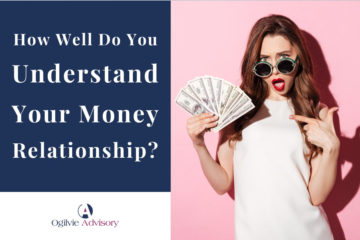 an image of a lady asking how well do you understand your money relationship by heather ogilvie
