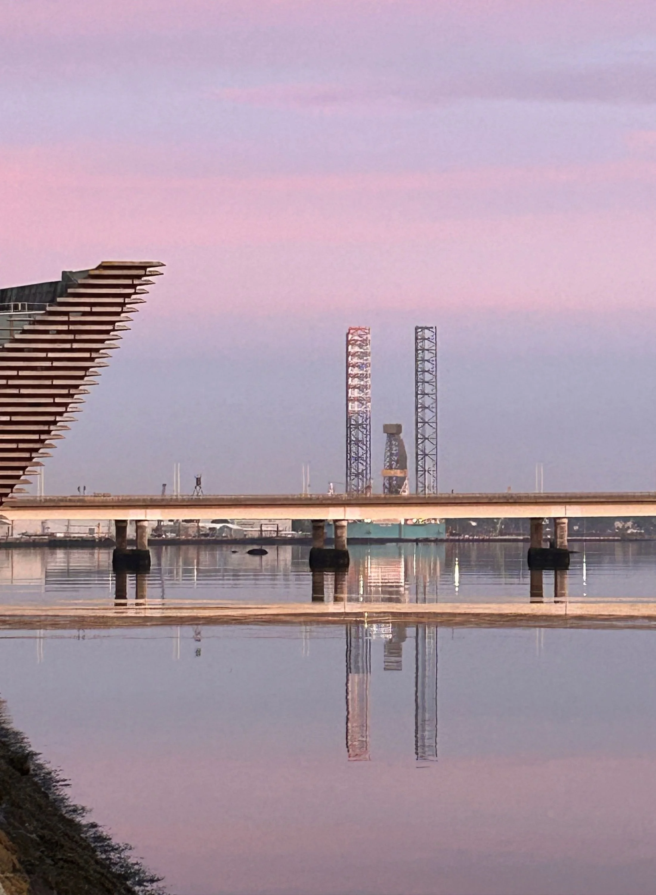 Dundee city waterfront home of Ogilvie Business School