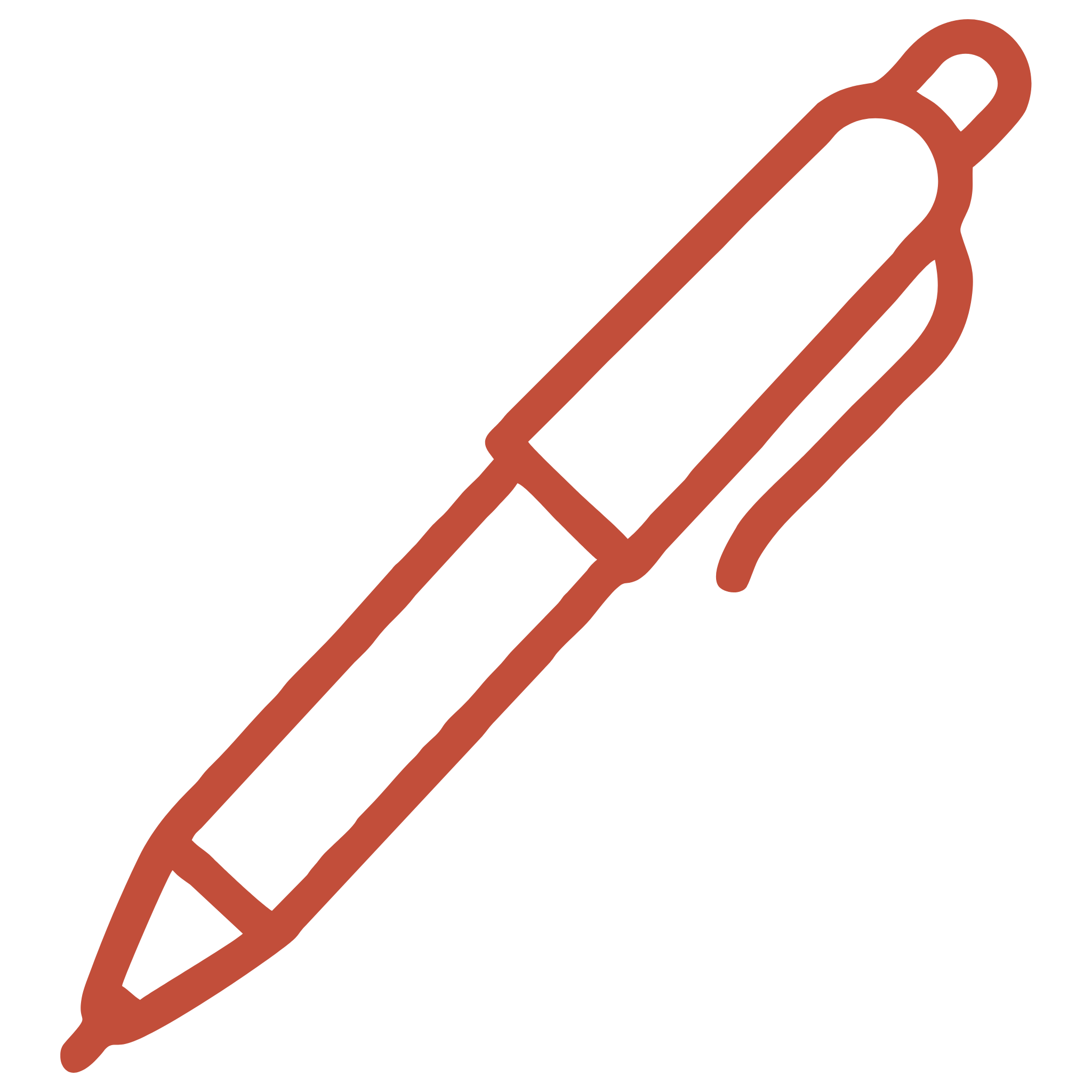 Un crayon marron à pointe arrondie posé sur un fond noir.