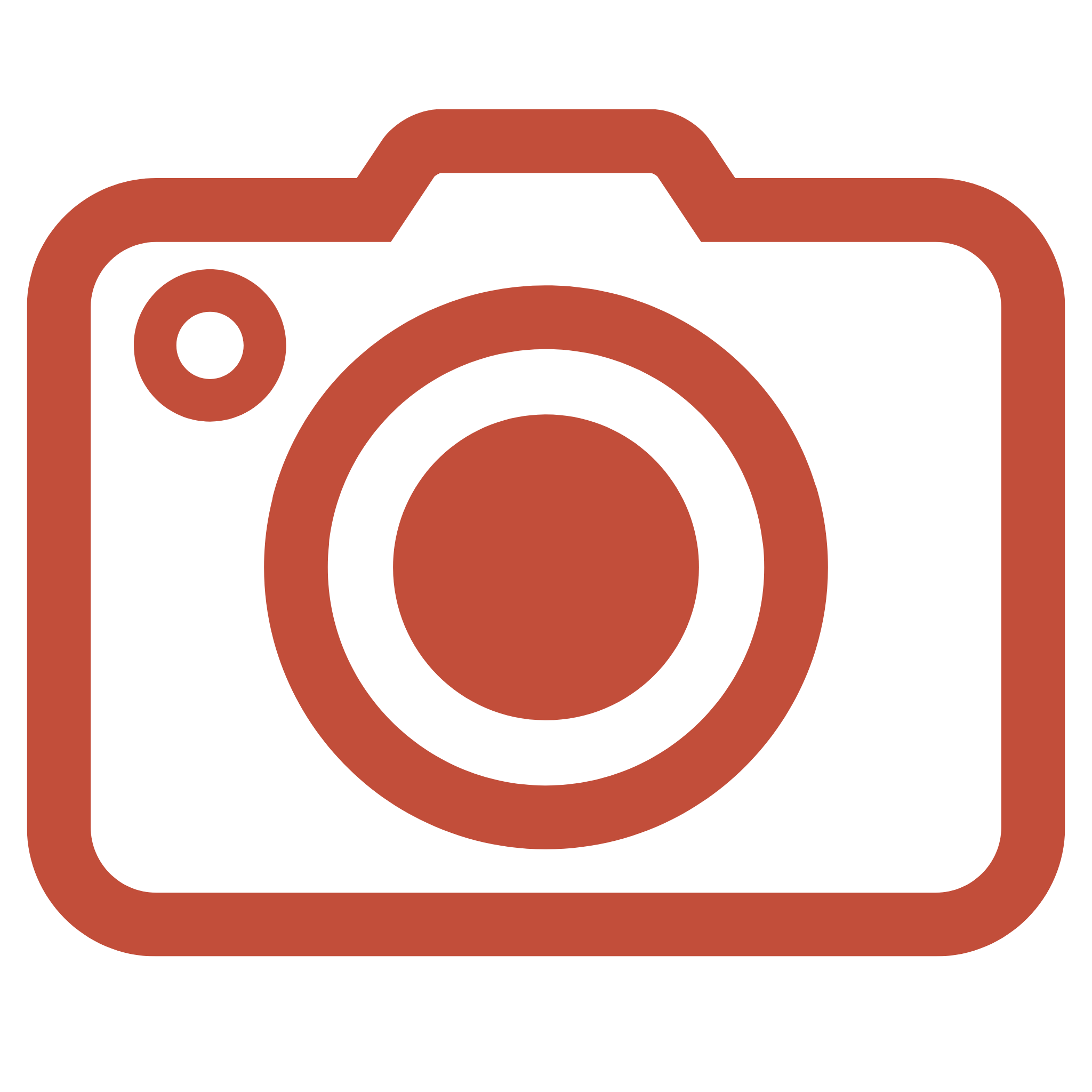 Logo orange et noir d'une plateforme de partage de photos.