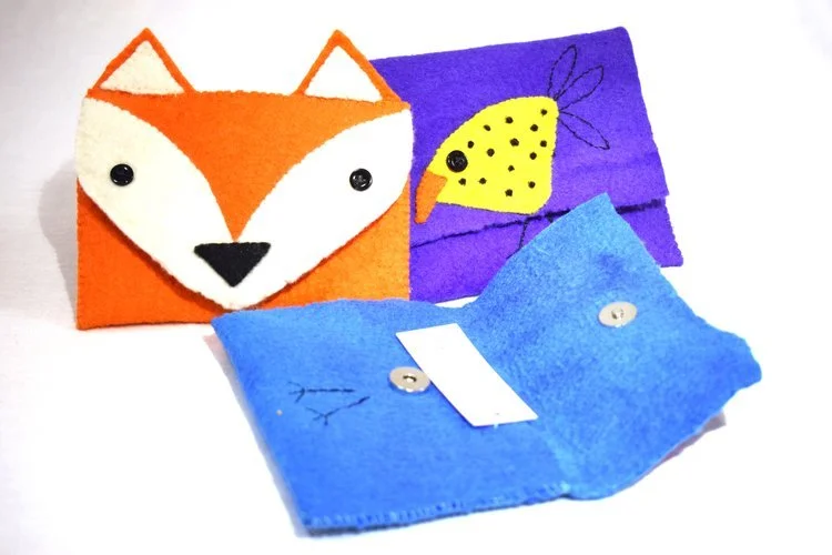 Handcrafted Felt Purses