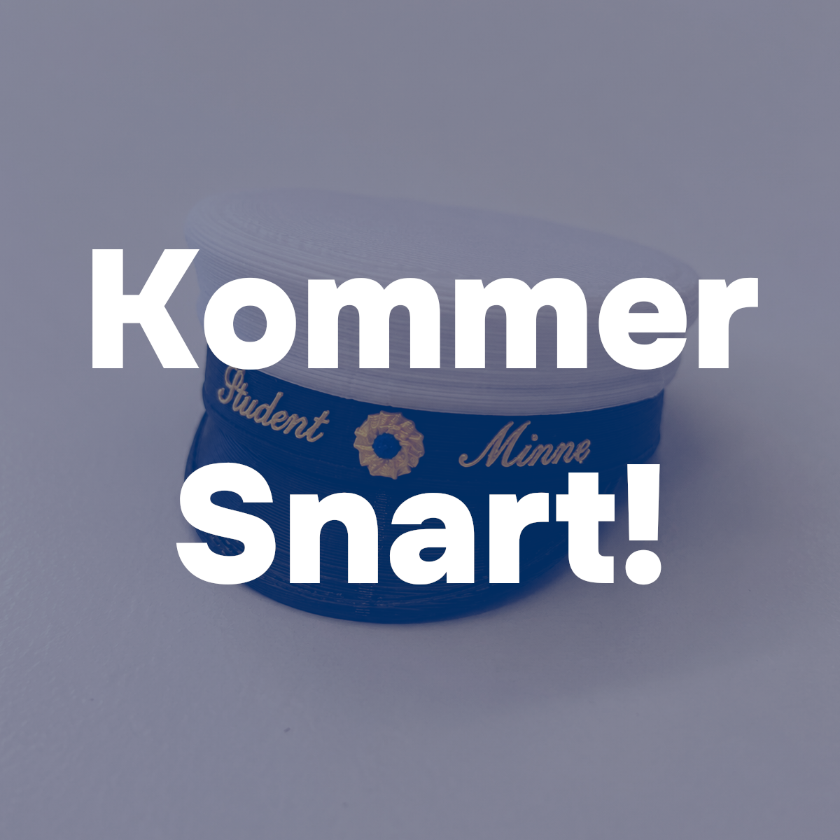 Mini-Studentmössa magnet