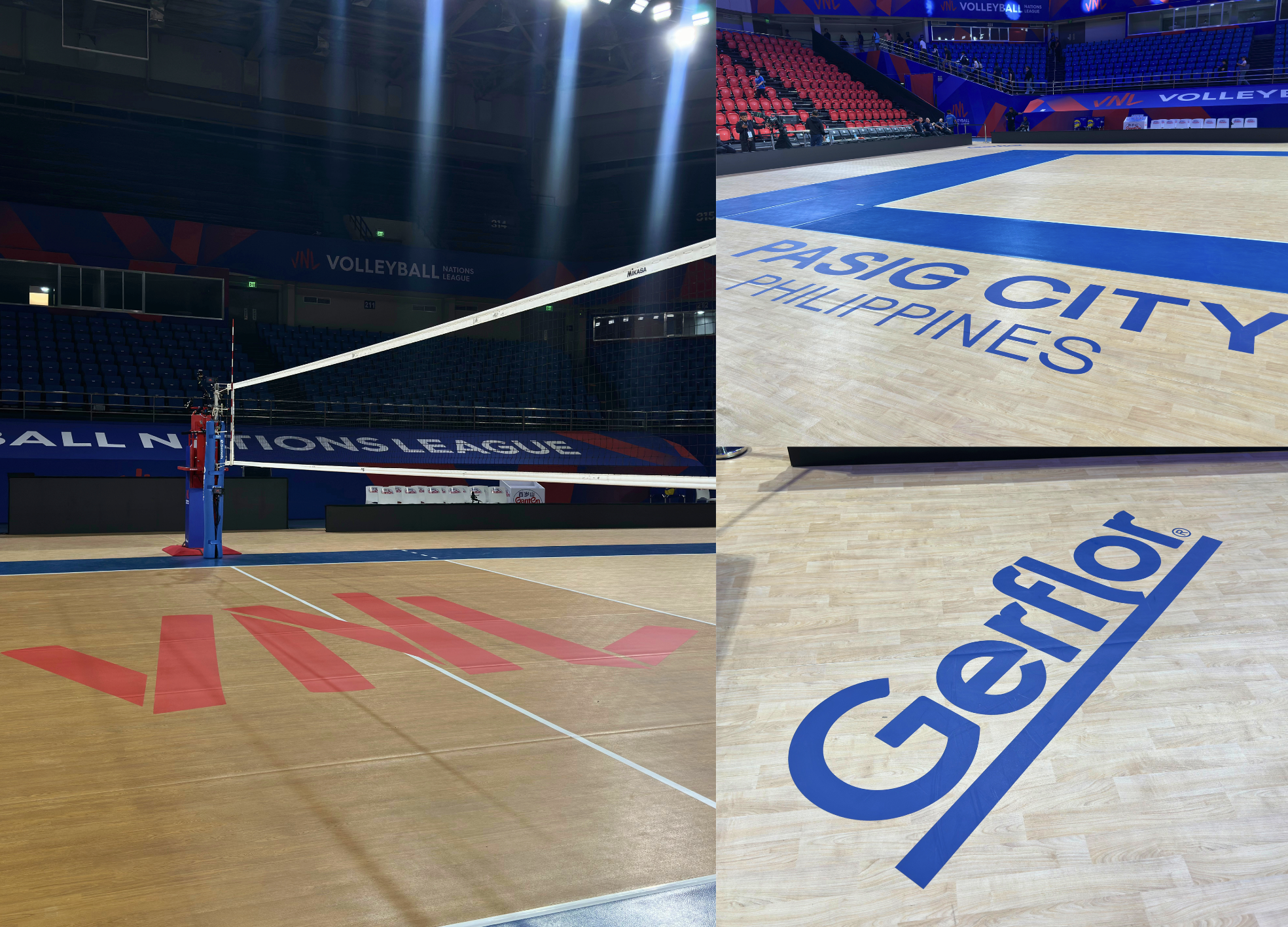 On-Court Floor Stickers