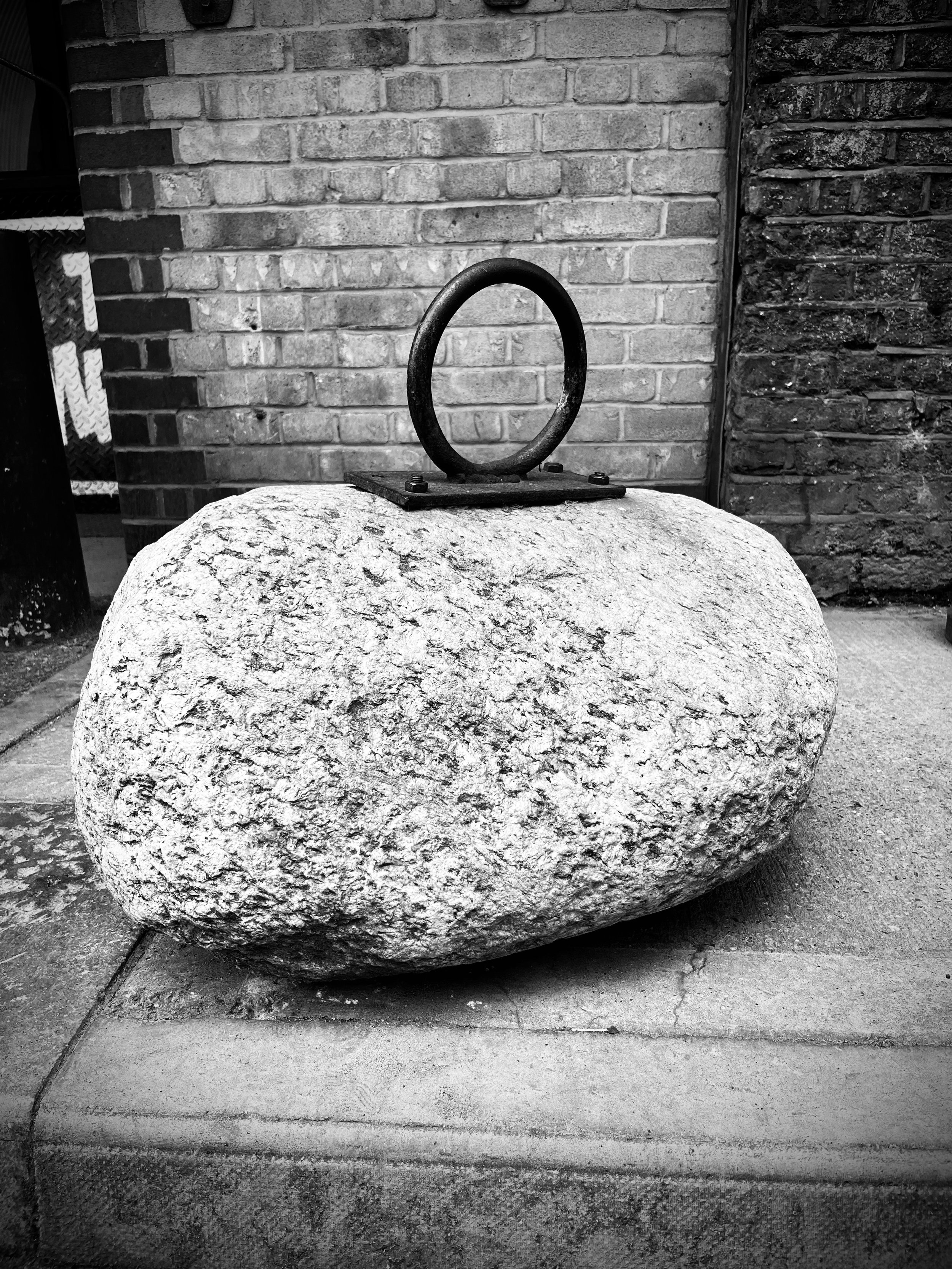 LIFT 7 - 203KG ‘MOSASAURUS STONE’ ONE HAND RING PICK UP