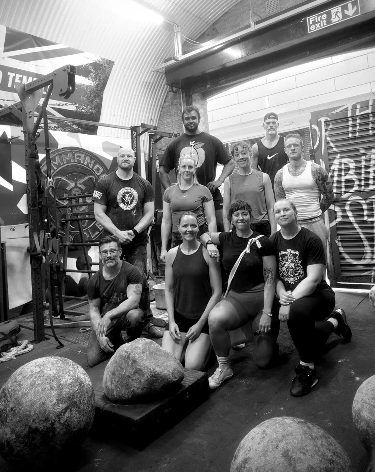 Bank Holiday Stone Club: Ten Lifters, Plenty of Stones