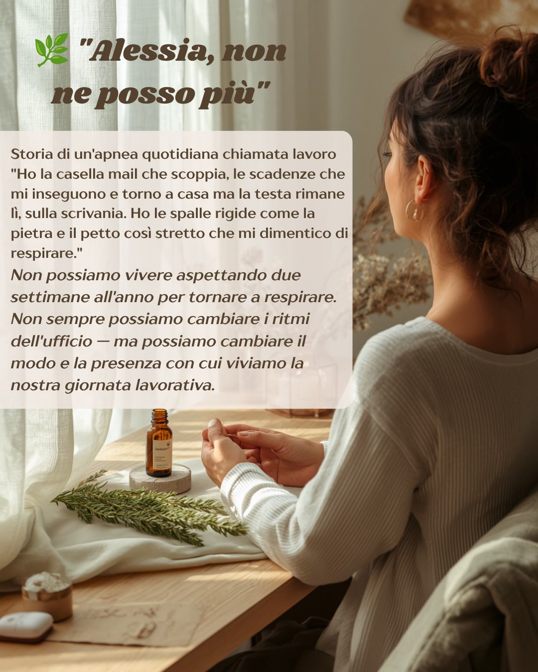 Il lavoro e l'arte di non perdere il proprio centro: 4 pratiche di presenza e riequilibrio