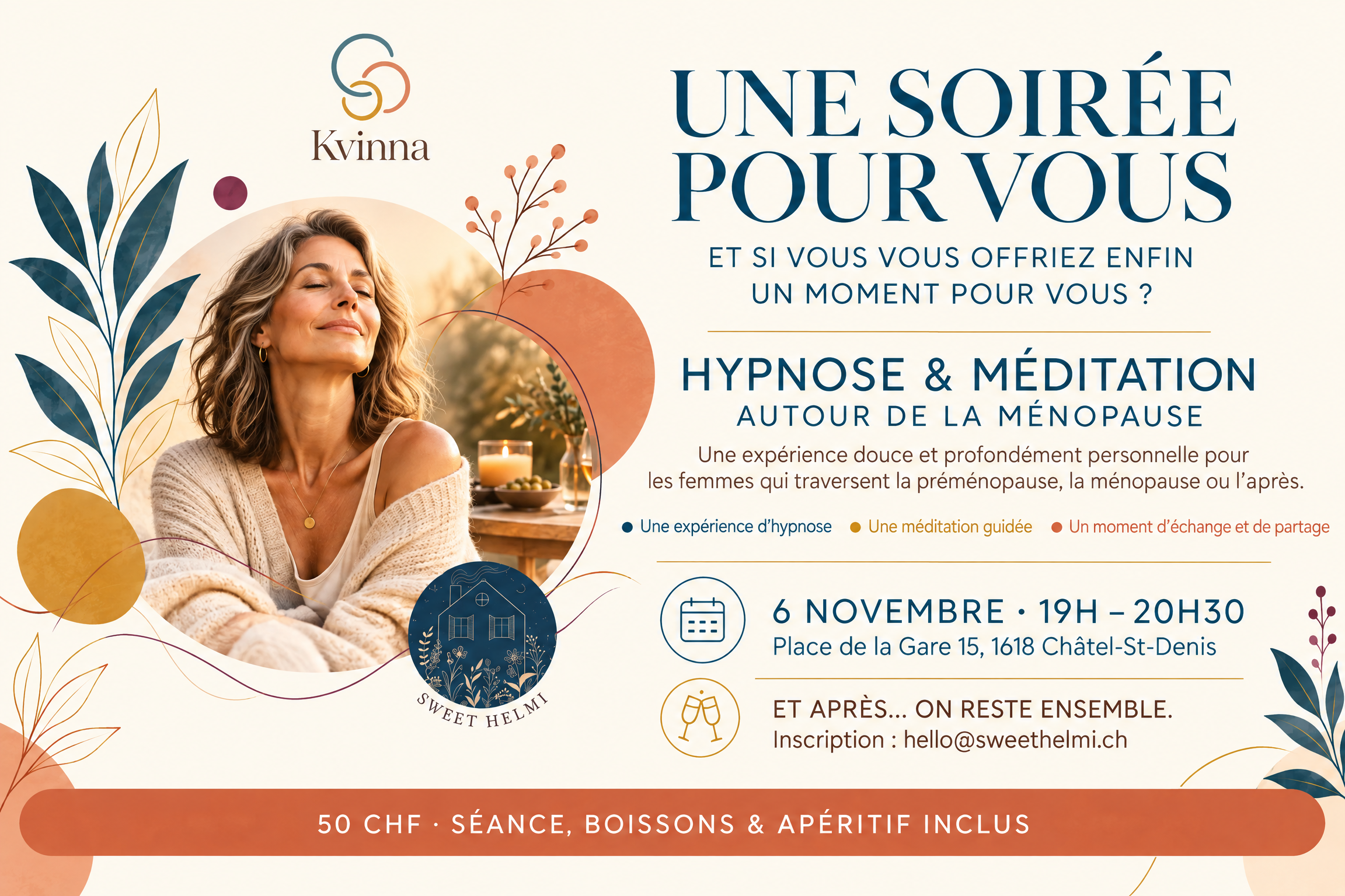 Soirée Menopause à Châtel-Saint-Denis