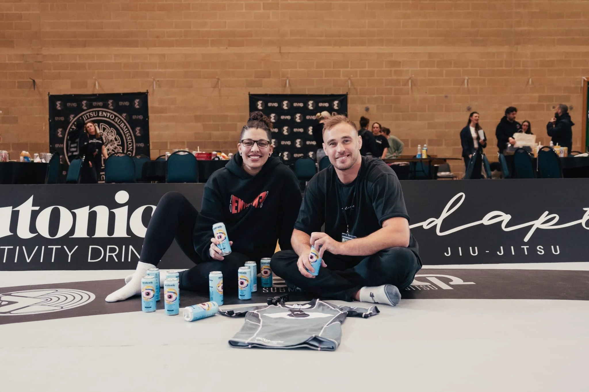 We are still buzzing off ENYO 8, which was an incredible show.

Made even better having @adampearce90 from @adaptjiujitsu with us on the night. It always hits different when our sponsors are there in person, connecting, supporting, and soaking up the