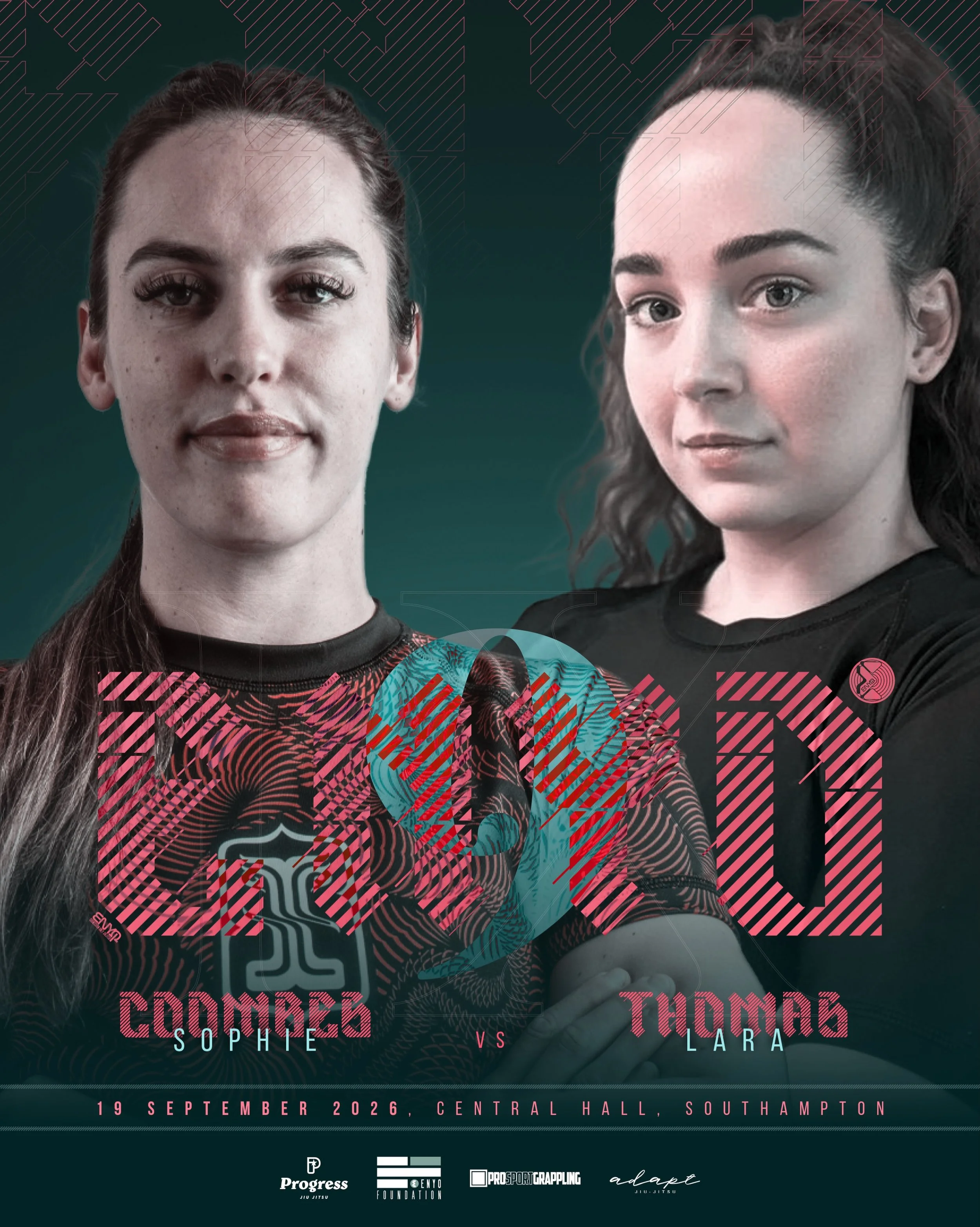 We are excited to announce our first match up for Enyo 9, and what a scrap it promises to be.

@coombesssophie from @poolebjj returns to the Enyo mats after her victory at Enyo 8.

Waiting for her is @carlsongracie_farnborough IBJJF European silver m