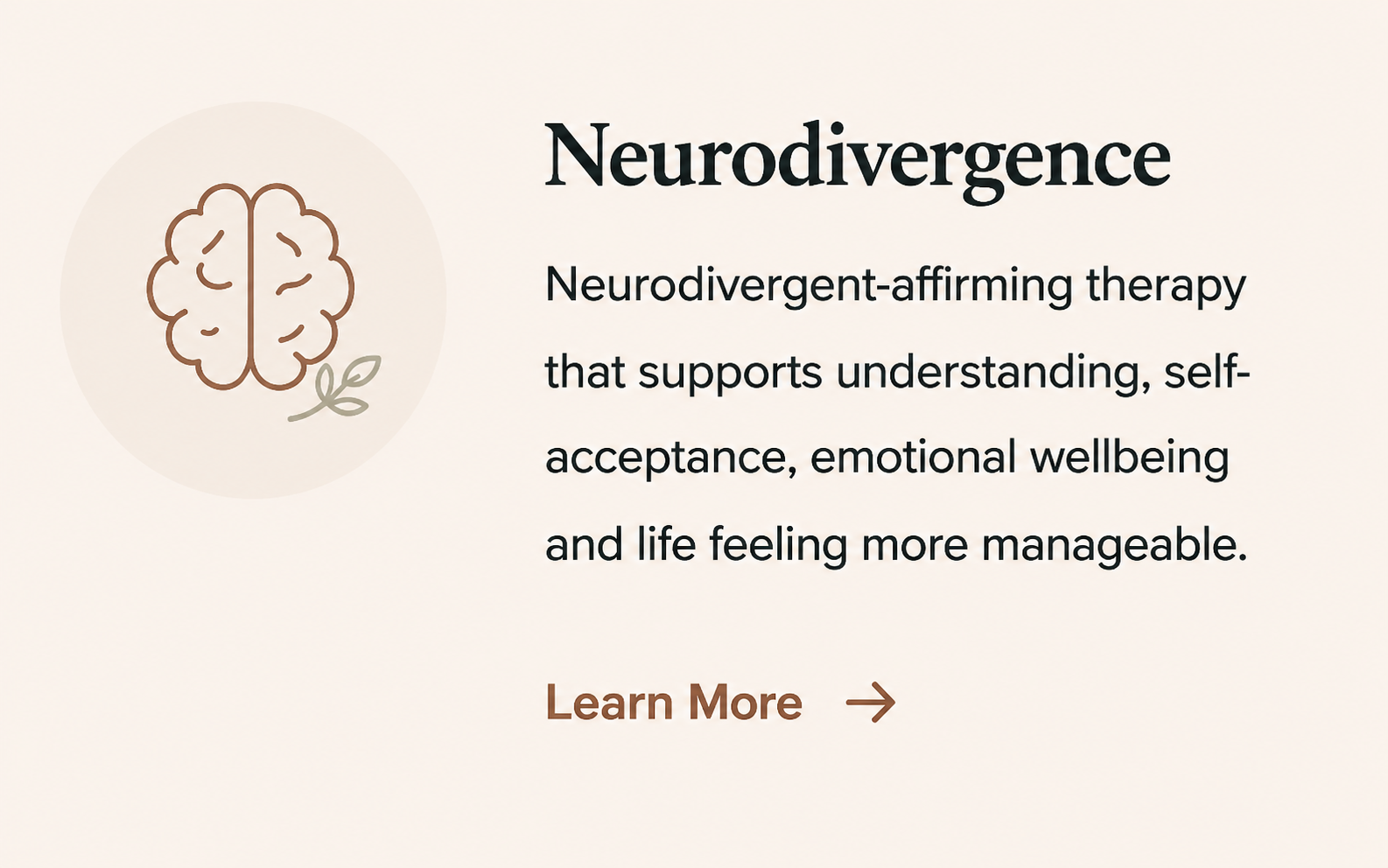 Illustration representing therapy For neurodiversity