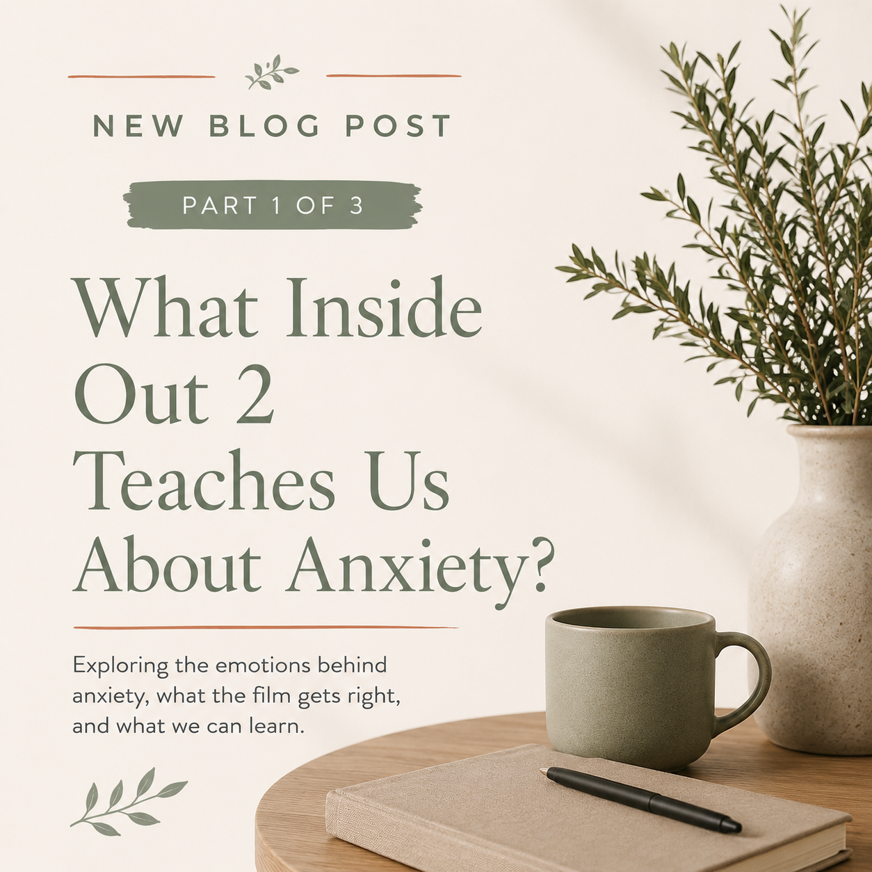 What Inside Out 2 Gets Right About Anxiety (And What It Can Teach Us About Our Emotions)