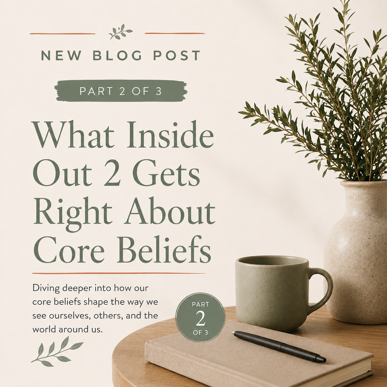 What Inside Out 2 Gets Right About Core Beliefs (And Why We All Have Them)
