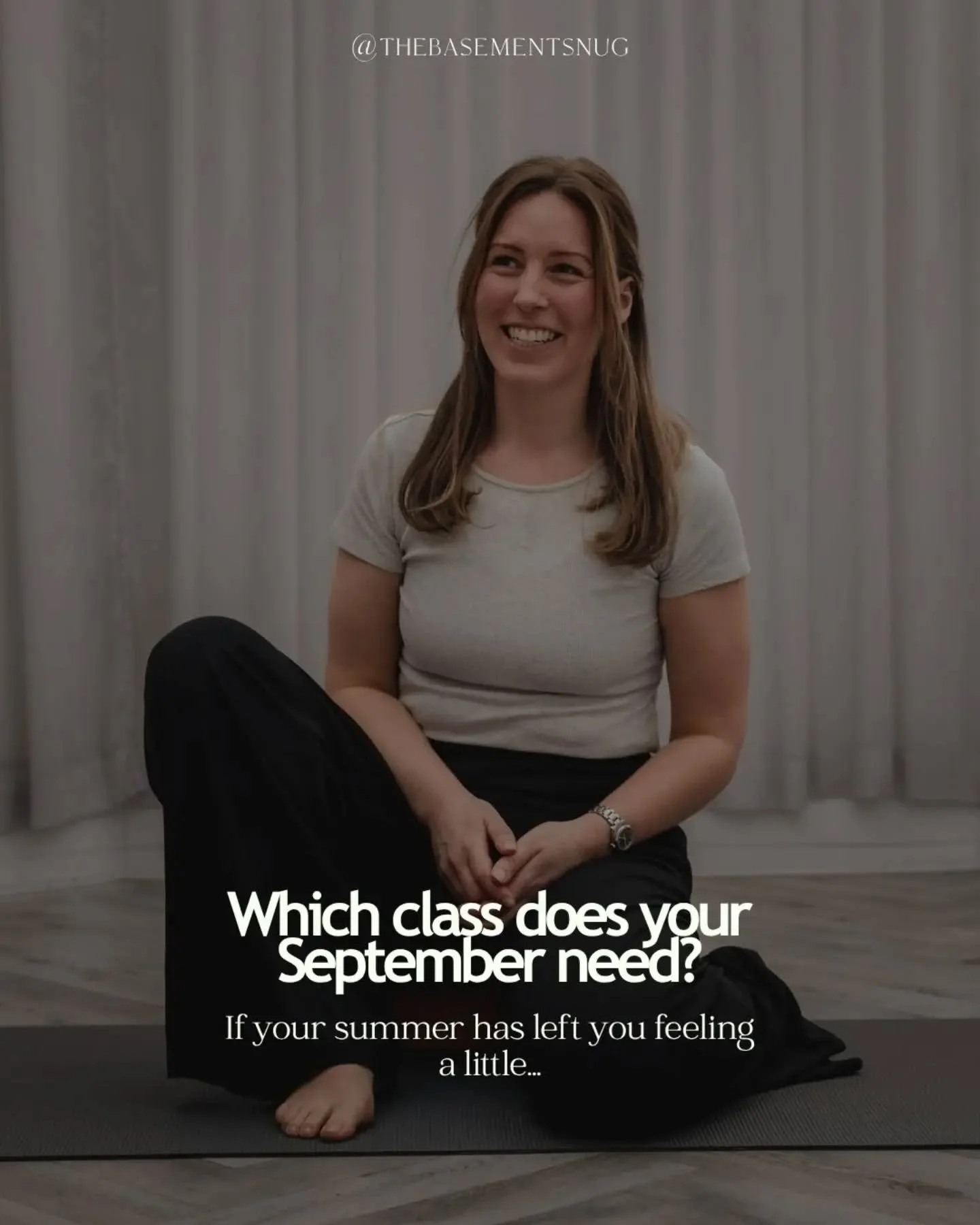 Which class does your September need? 🍂

Maybe summer has left you feeling like you&rsquo;ve lost your routine and you&rsquo;re ready to gently get moving again. Maybe you want to start your mornings with more energy, or perhaps life already feels b