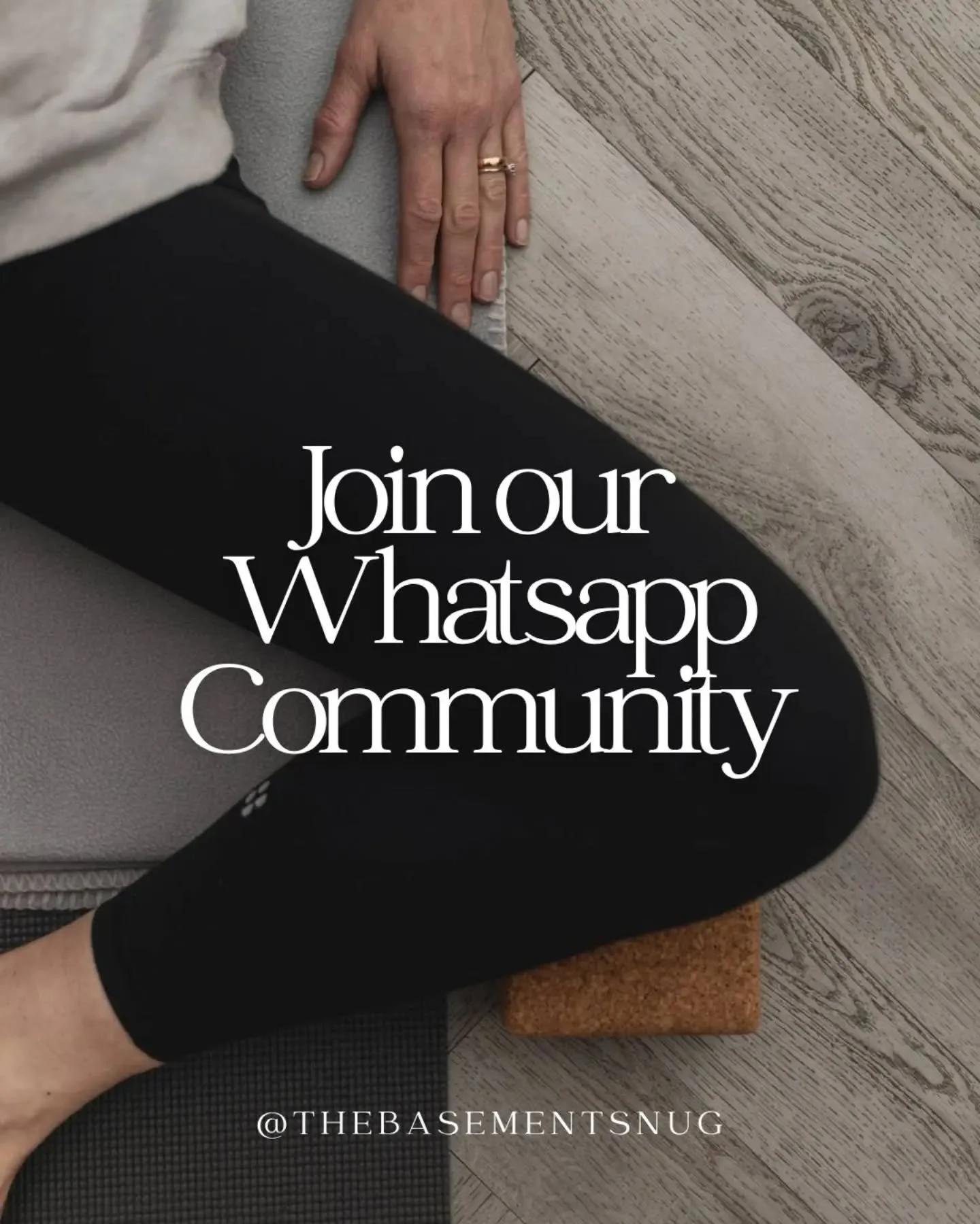 As a little studio, we often get asked by students to let them know when new classes go live, so they can book in and block out the dates in their diaries.

So, we&rsquo;re going to start sharing new classes and events over on our WhatsApp Community 