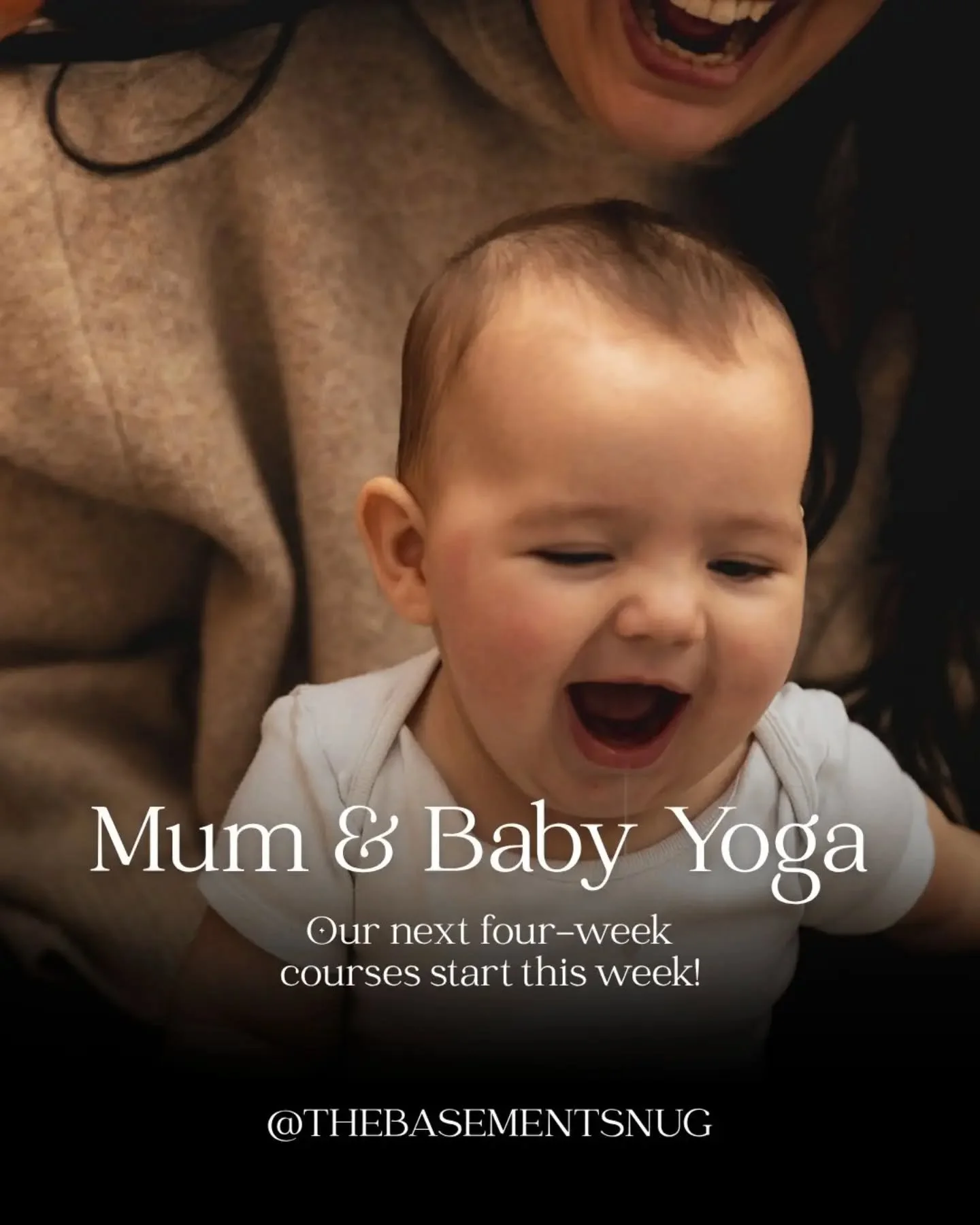 New mums in Kenilworth, this one's for you. 

Those early months with a little one can be wonderful, but they can also feel a little isolating when so much of your time is spent at home. ❤️

Our four-week Mum &amp; Baby Yoga courses at The Basement S