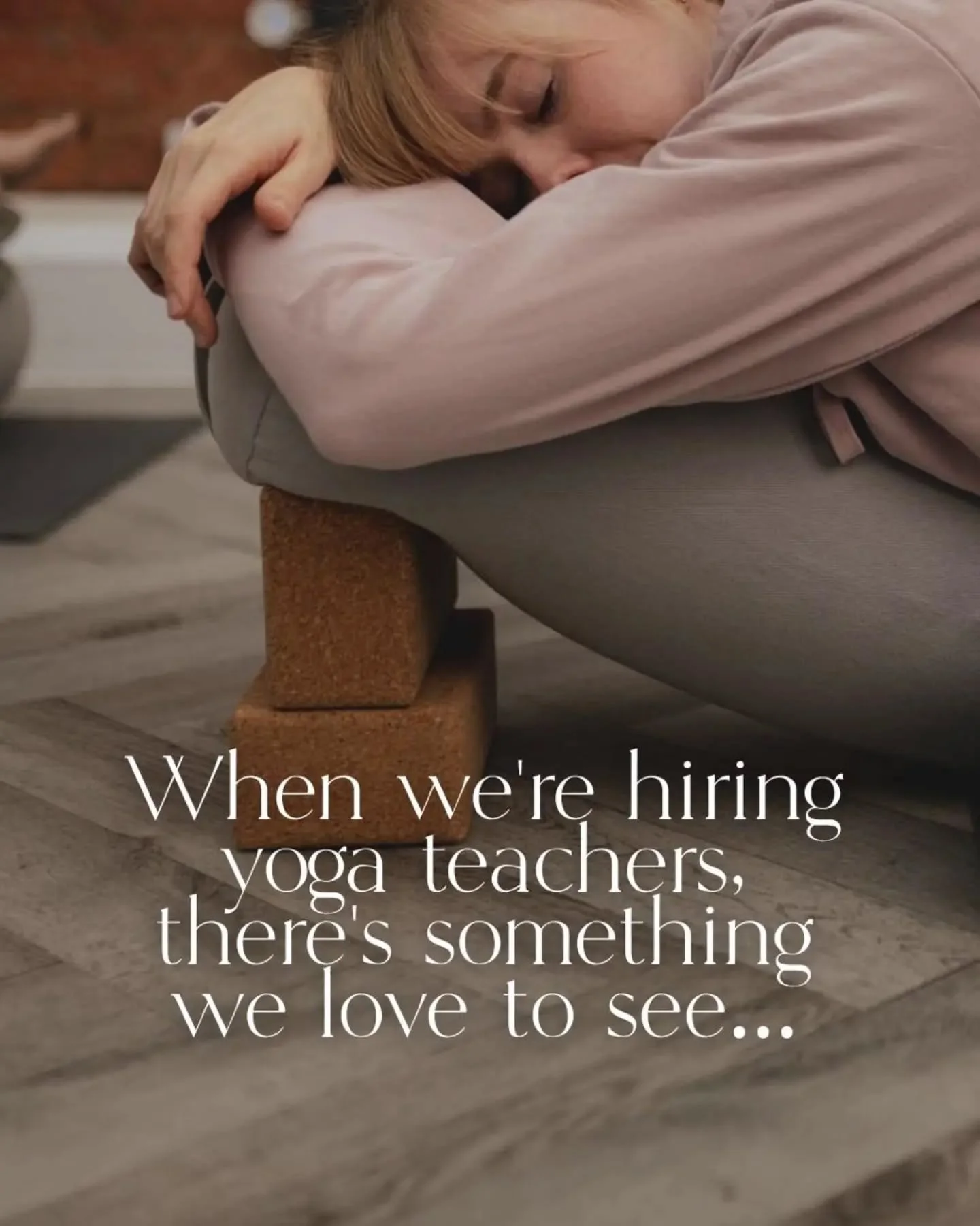 Teachers who can teach different kinds of yoga are our kind of yoga teachers. ❤️

The ones who not only value the physical practice, but the practice of rest, of slowness, of connection.

This is one of the reasons we started running our restorative 