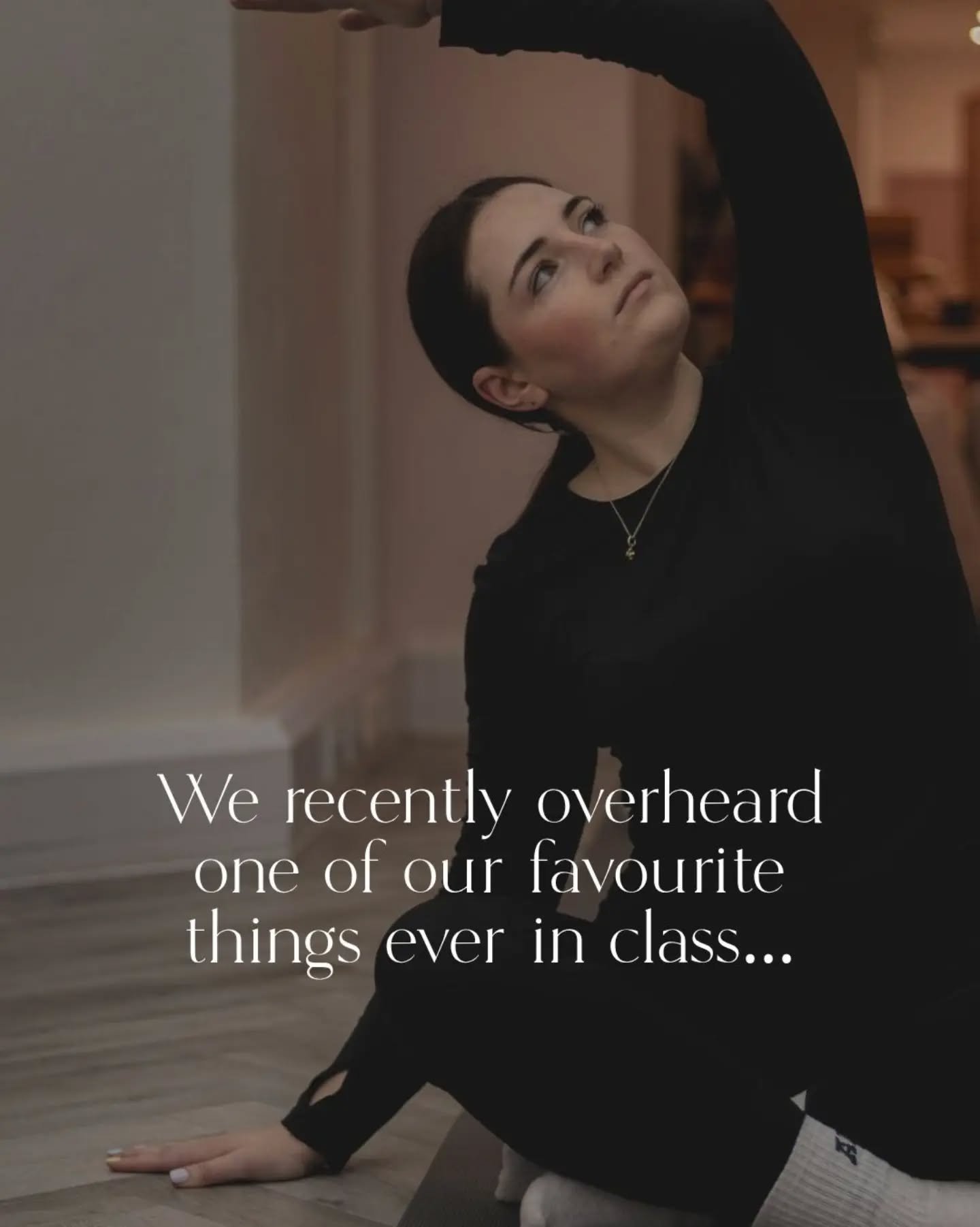 This is why we do it all 🩷

There&rsquo;s nothing better than knowing our classes feel like a place where you can just be you.

The best job in the world. 🥹

Thank you, Zoe, for letting us share this. 

#yogastudio #yogateacher #yogaclasses #kenilw