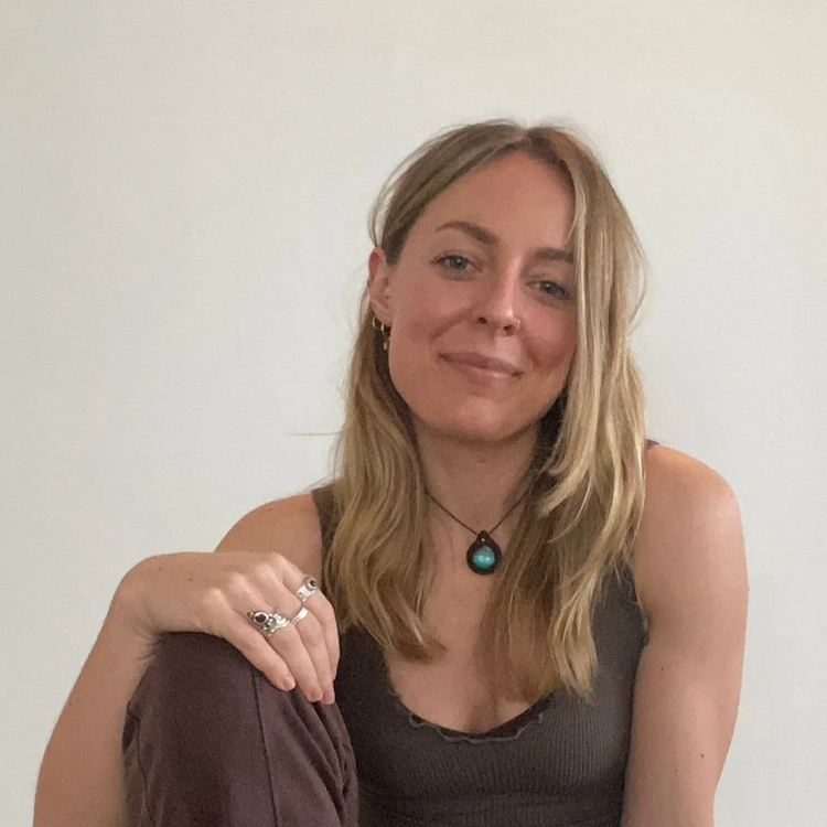 A yoga teacher at The Basement Snug Yoga Studio in Kenilworth.