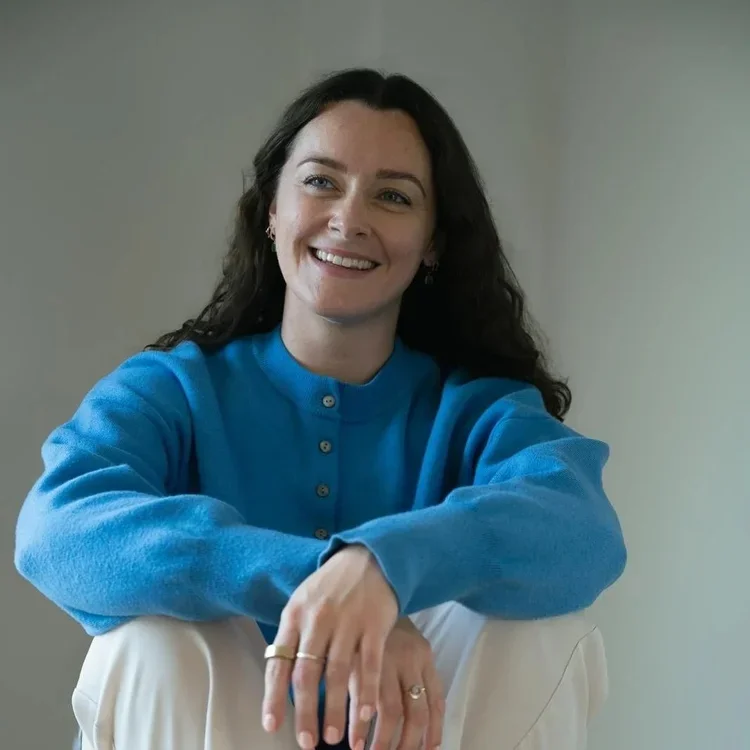 A yoga teacher at The Basement Snug Yoga Studio in Kenilworth.
