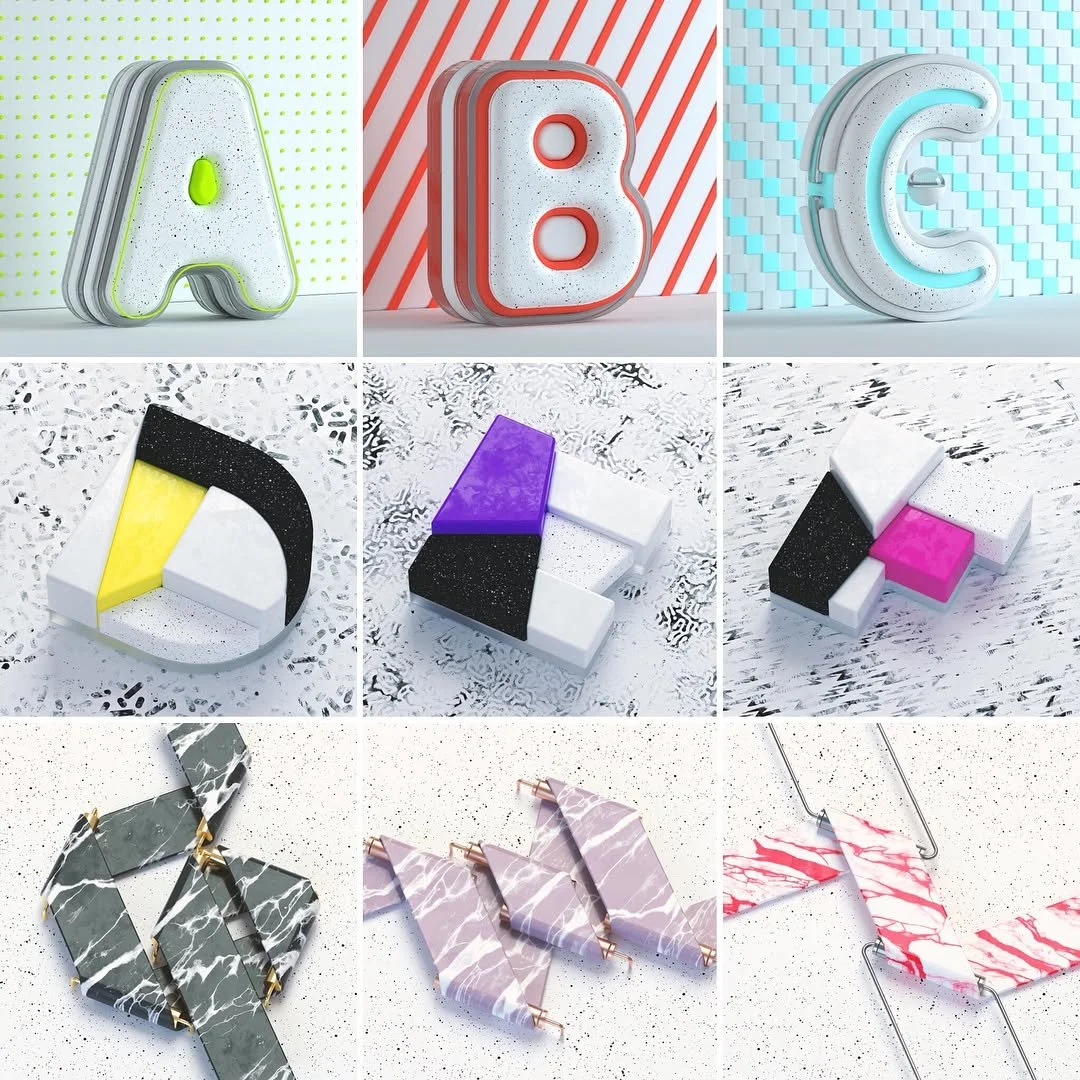 // 36 Days of Type 2018 - My second participation in this fun project is up on @behance Thanks a lot for all the love and cheers to everybody who joined the project too! See you in 2019 😄 - @36daysoftype #36daysoftype #36days_all